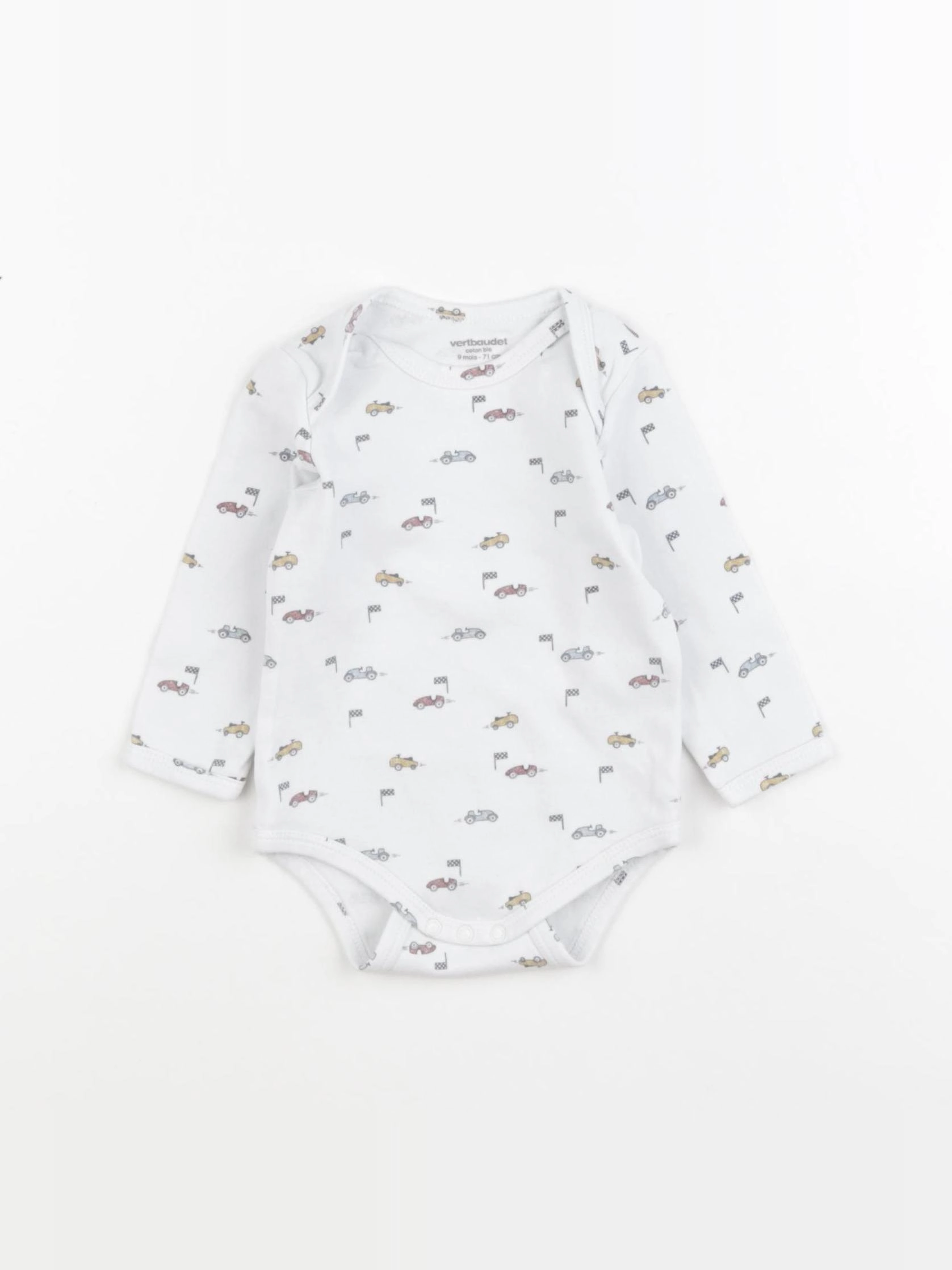 Vertbaudet - body blanc - 9 mois