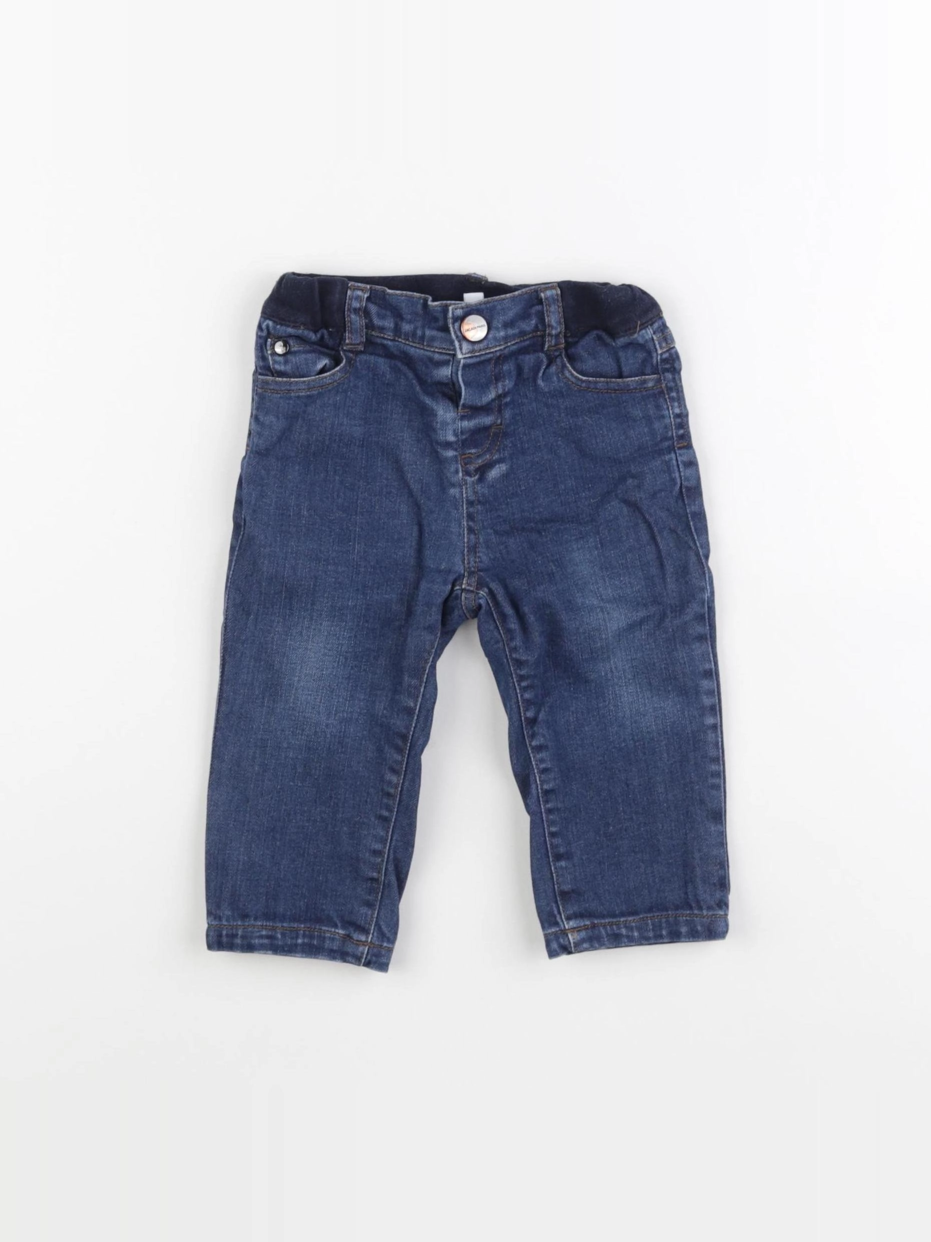 Jacadi - jean bleu - 12 mois