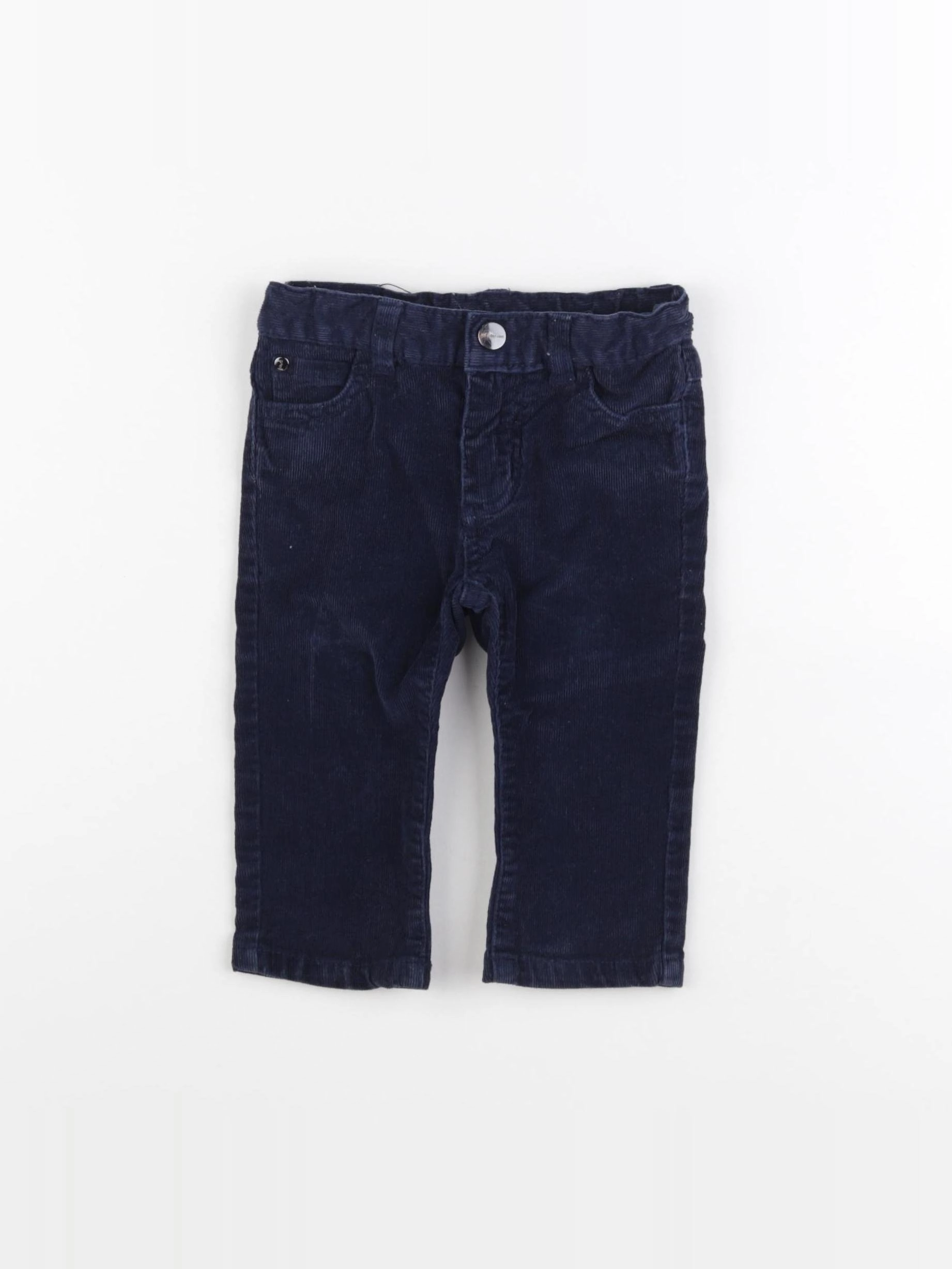 Jacadi - pantalon bleu - 12 mois