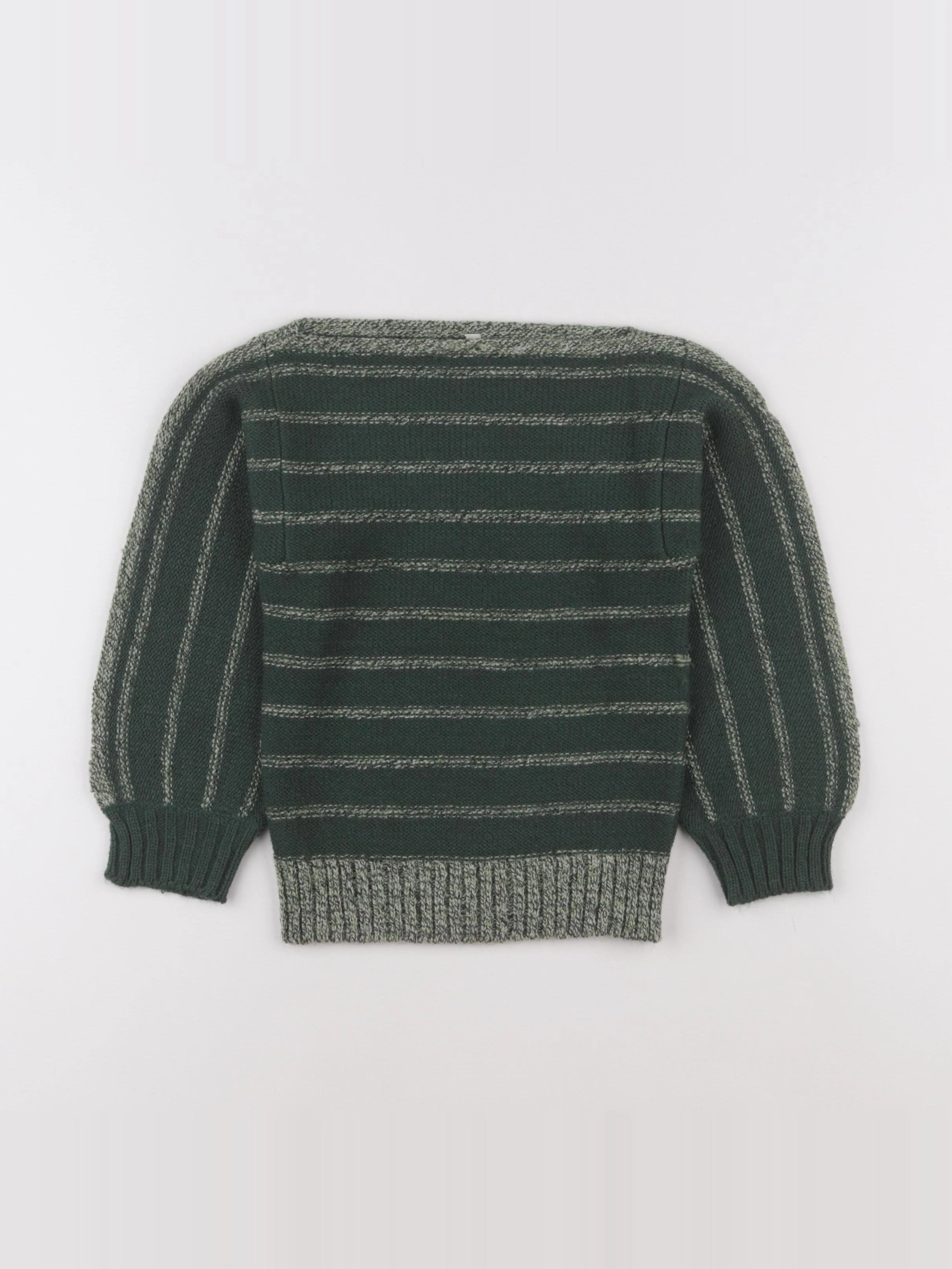 Vintage - pull vert - 5 ans