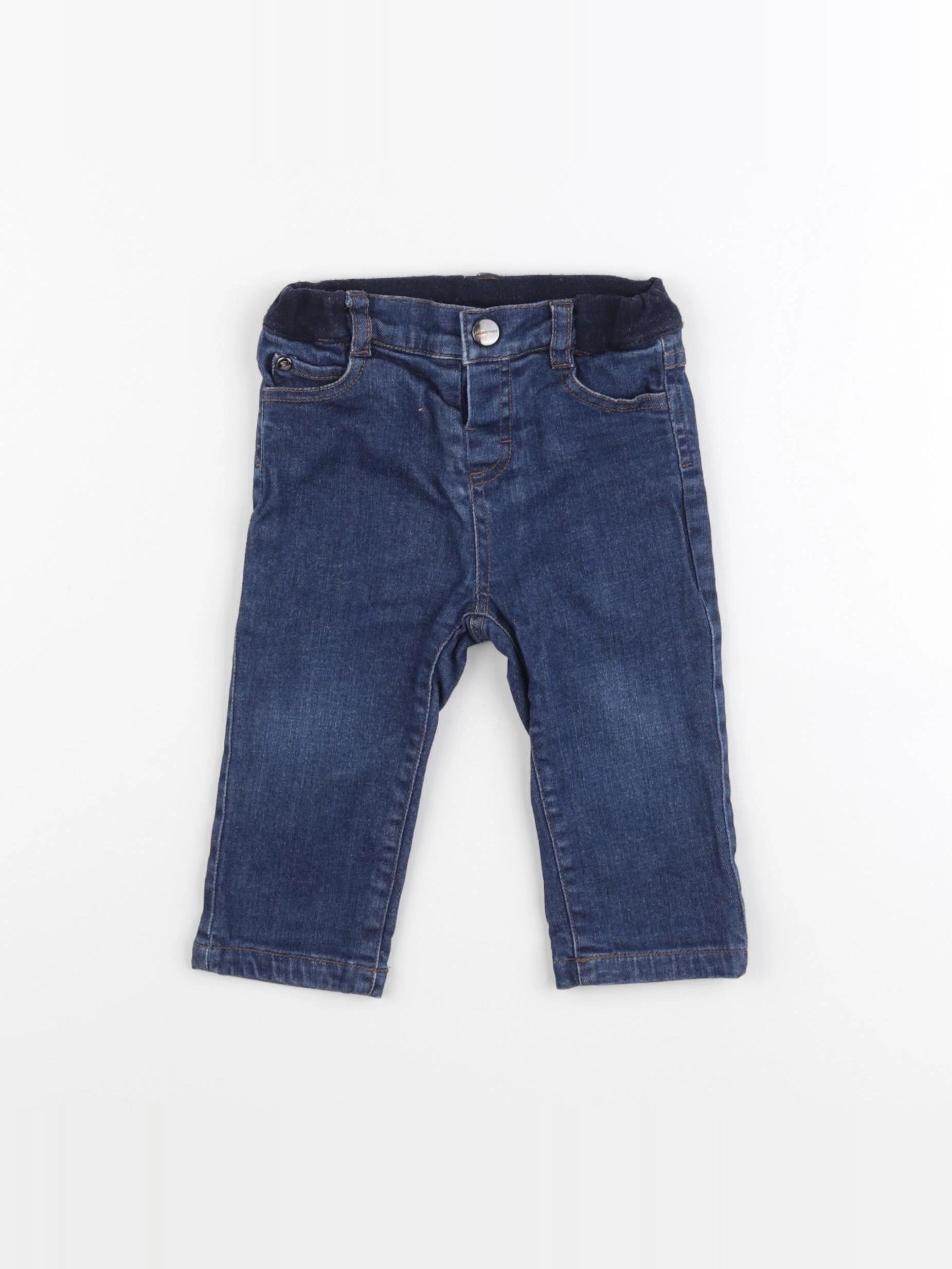 Jacadi - jean bleu - 12 mois