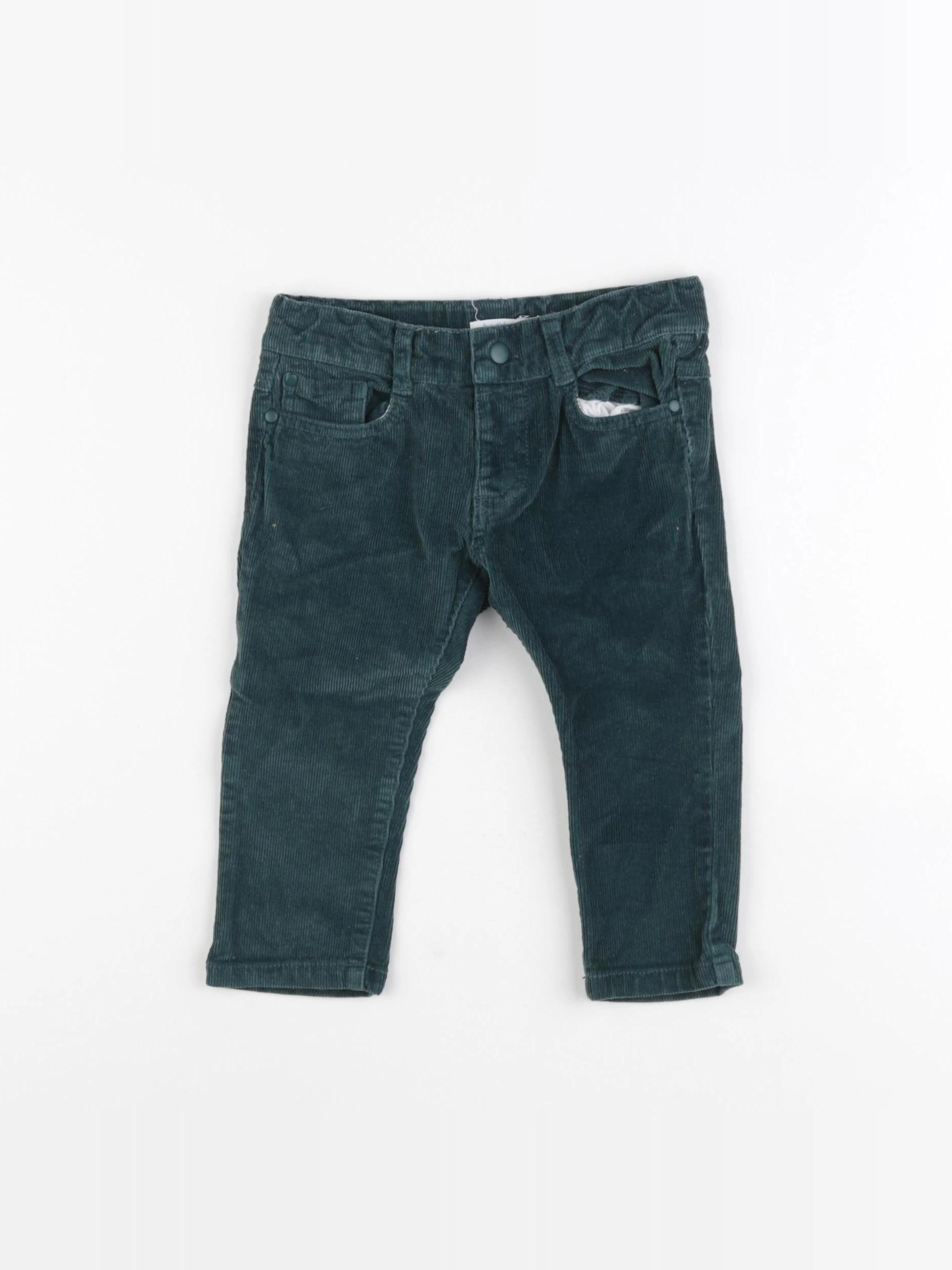 Boutchou - pantalon vert - 12 mois