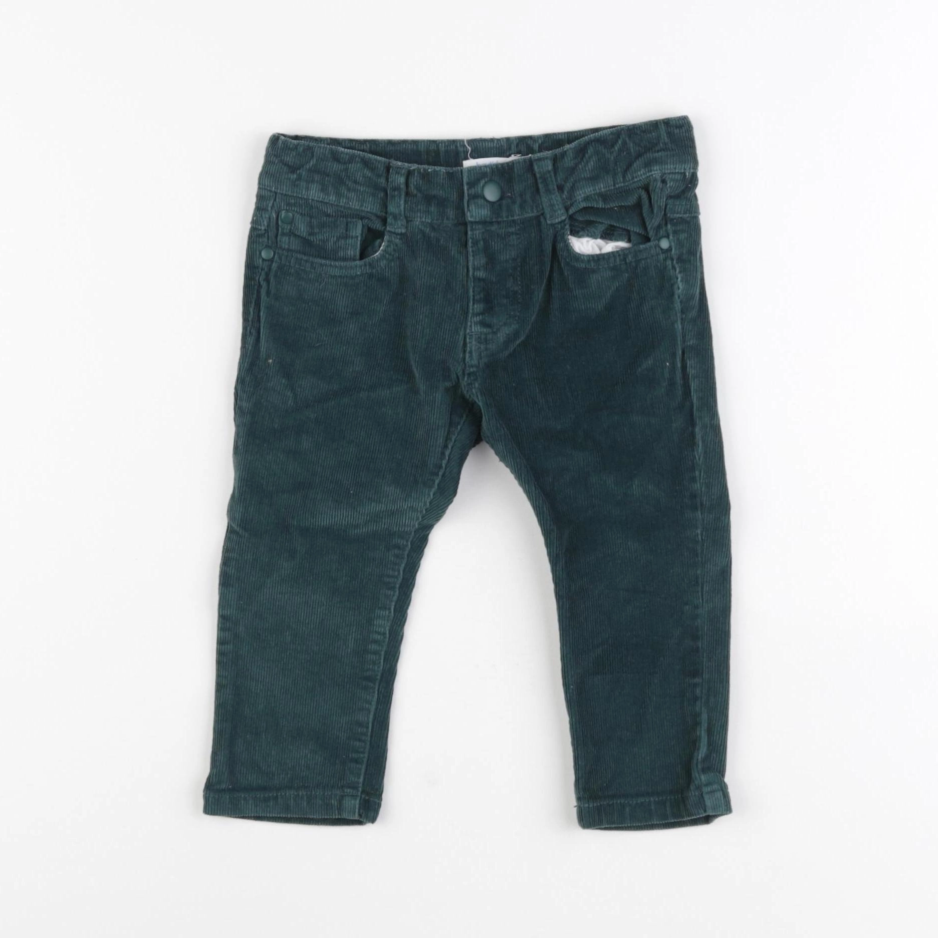 Boutchou - pantalon vert - 12 mois
