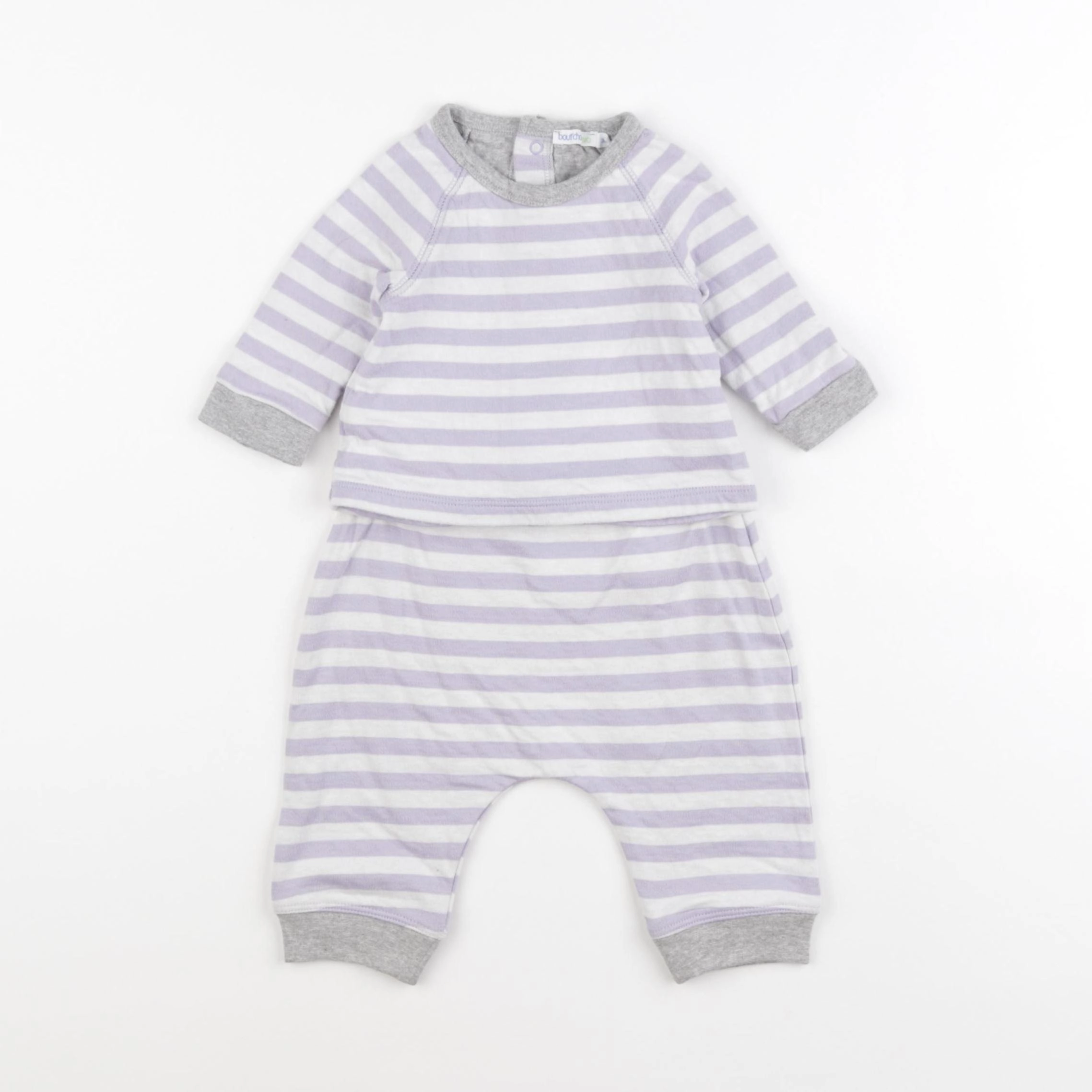 Boutchou - ensemble violet - 3 mois