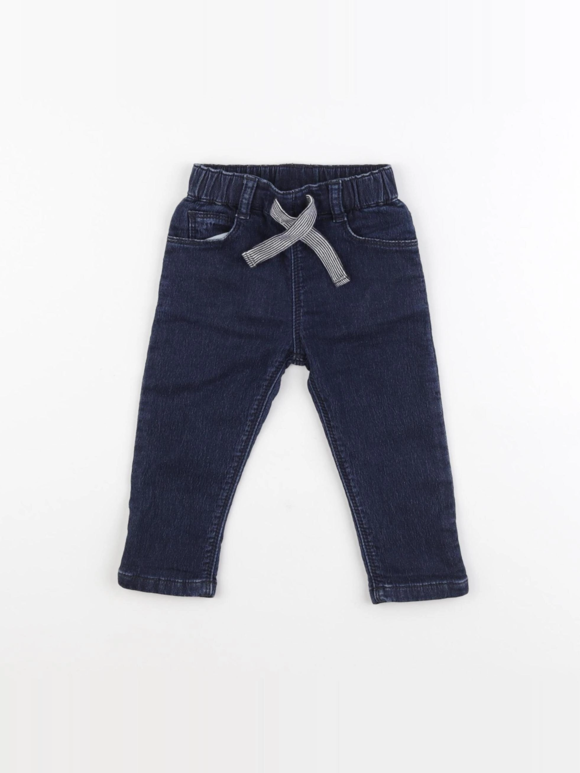 Petit Bateau - jean bleu - 6 mois