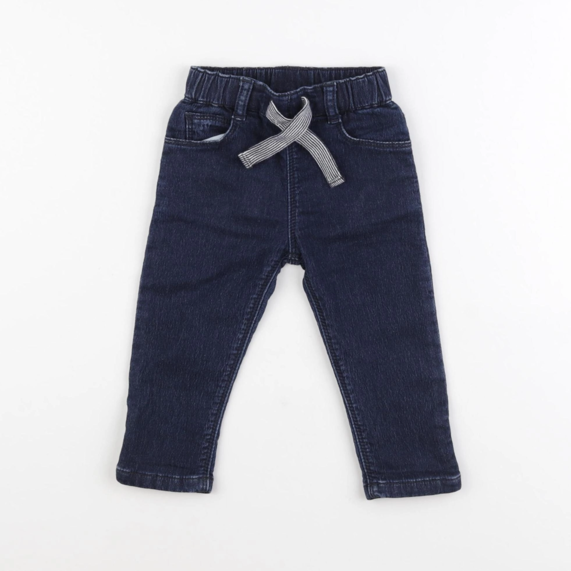 Petit Bateau - jean bleu - 6 mois