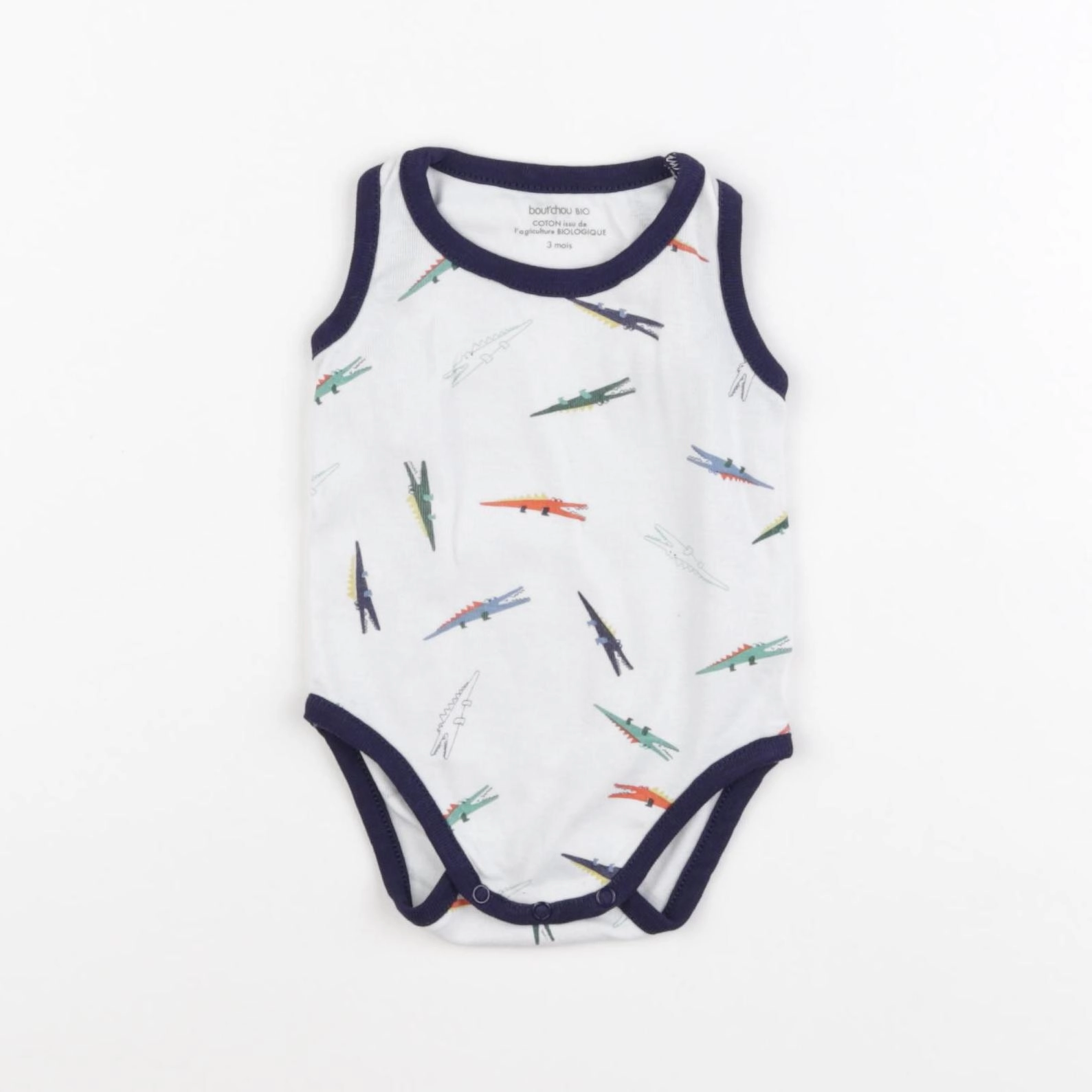 Boutchou - body blanc - 3 mois
