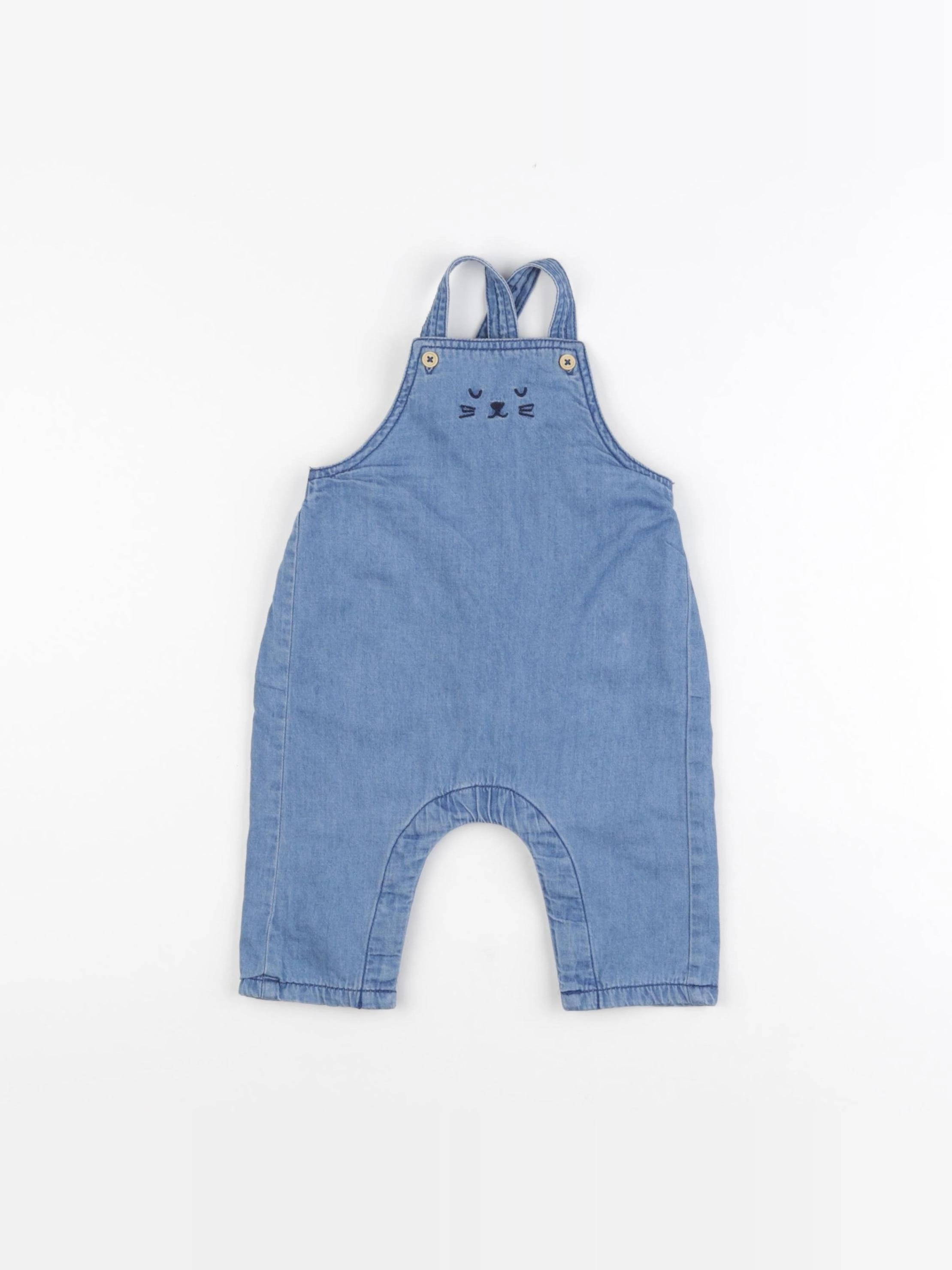 Boutchou - combinaison bleu - 3 mois