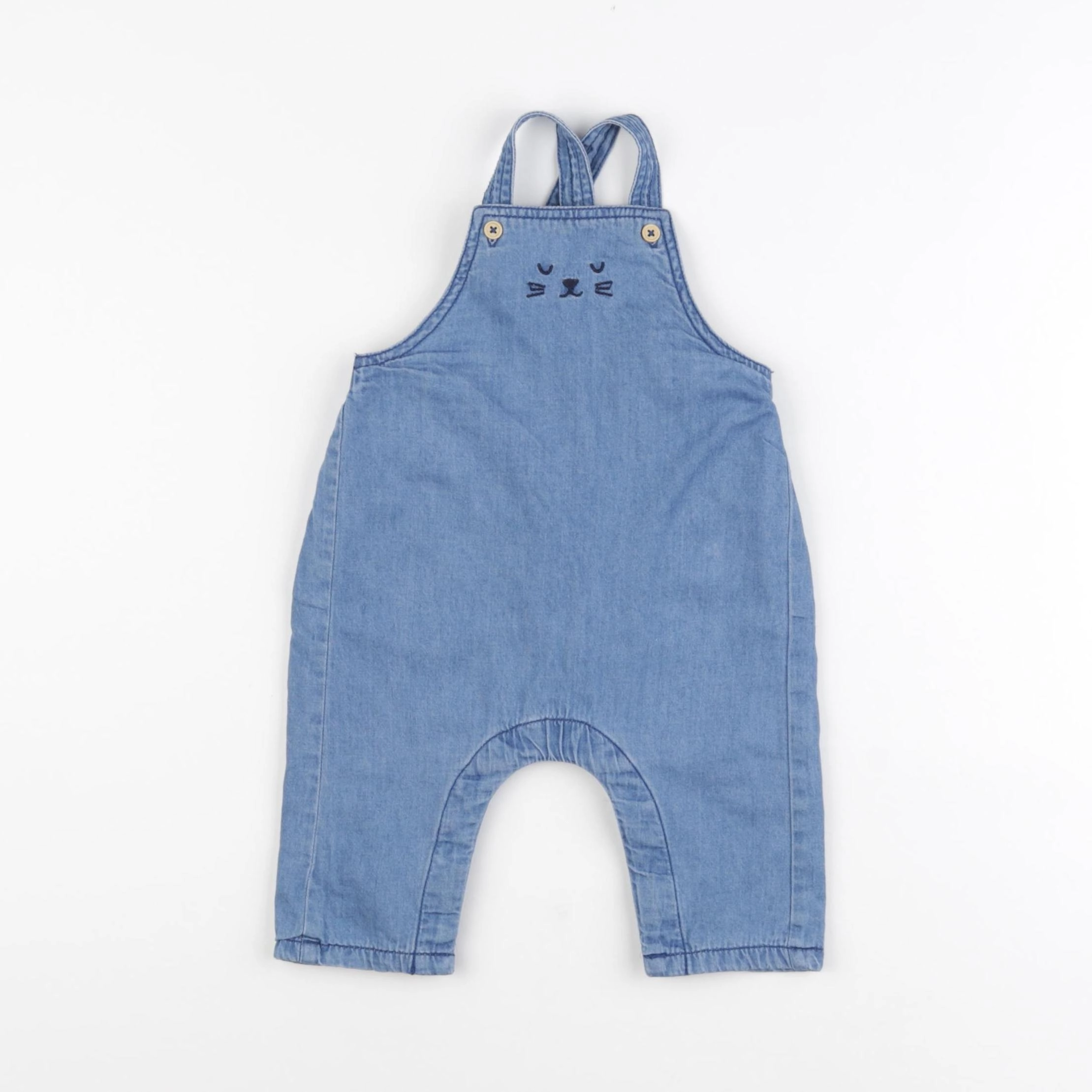 Boutchou - combinaison bleu - 3 mois