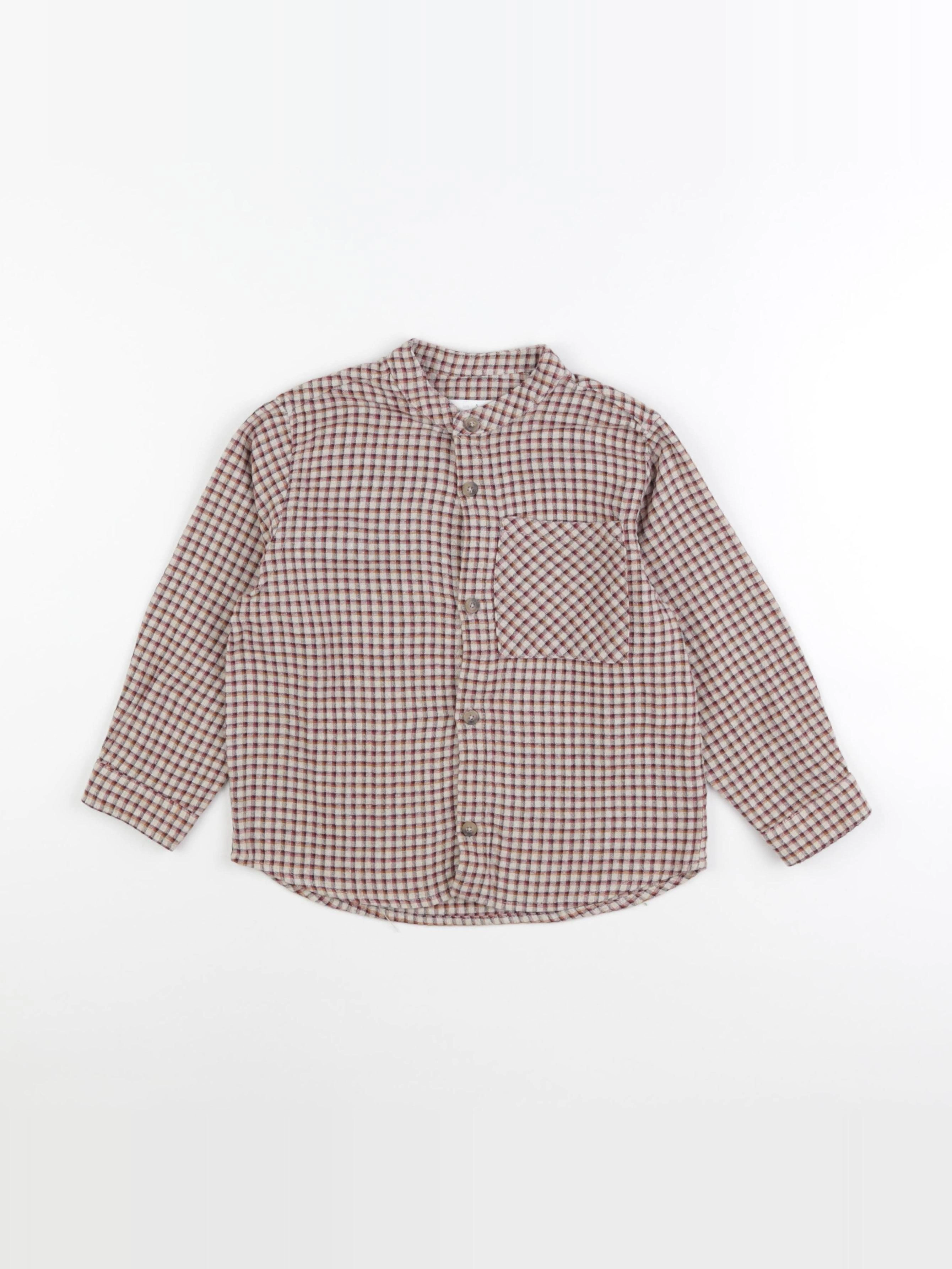 Zara - chemise marron - 5 ans