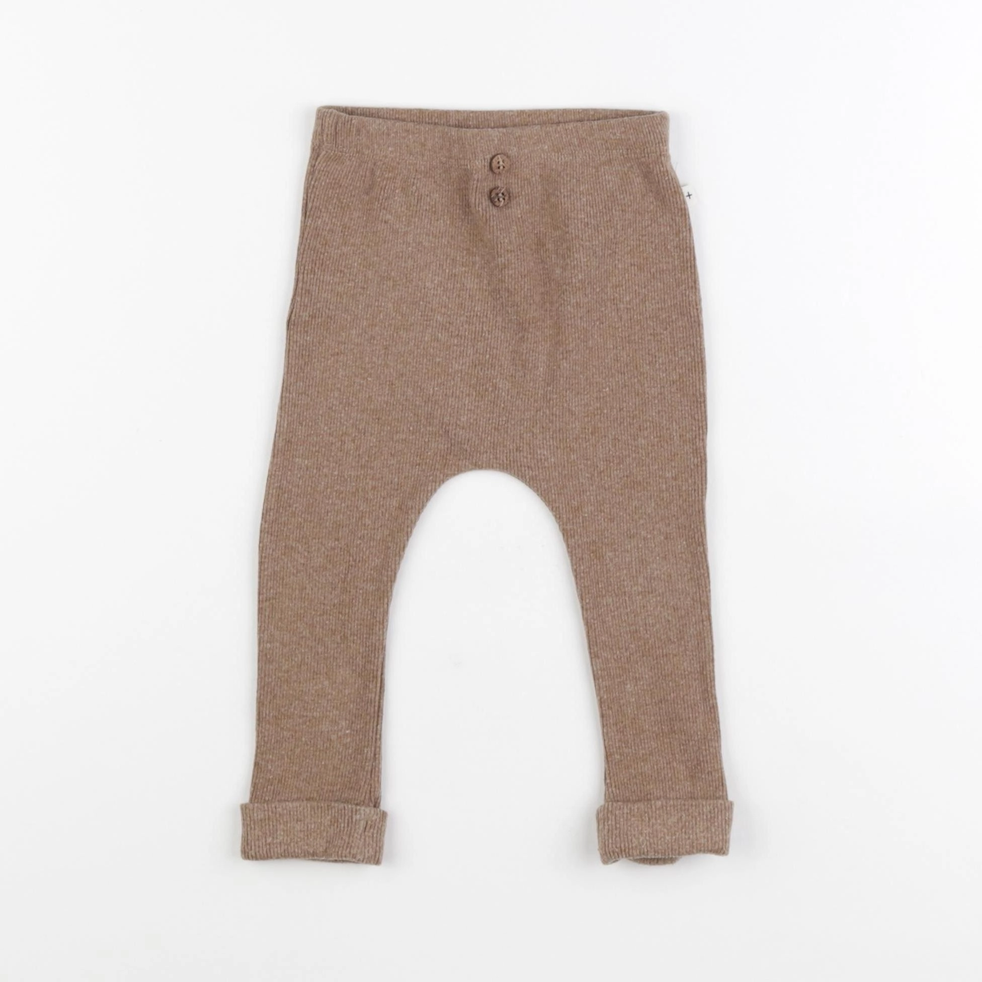 1+ In the family - legging marron - 18 mois