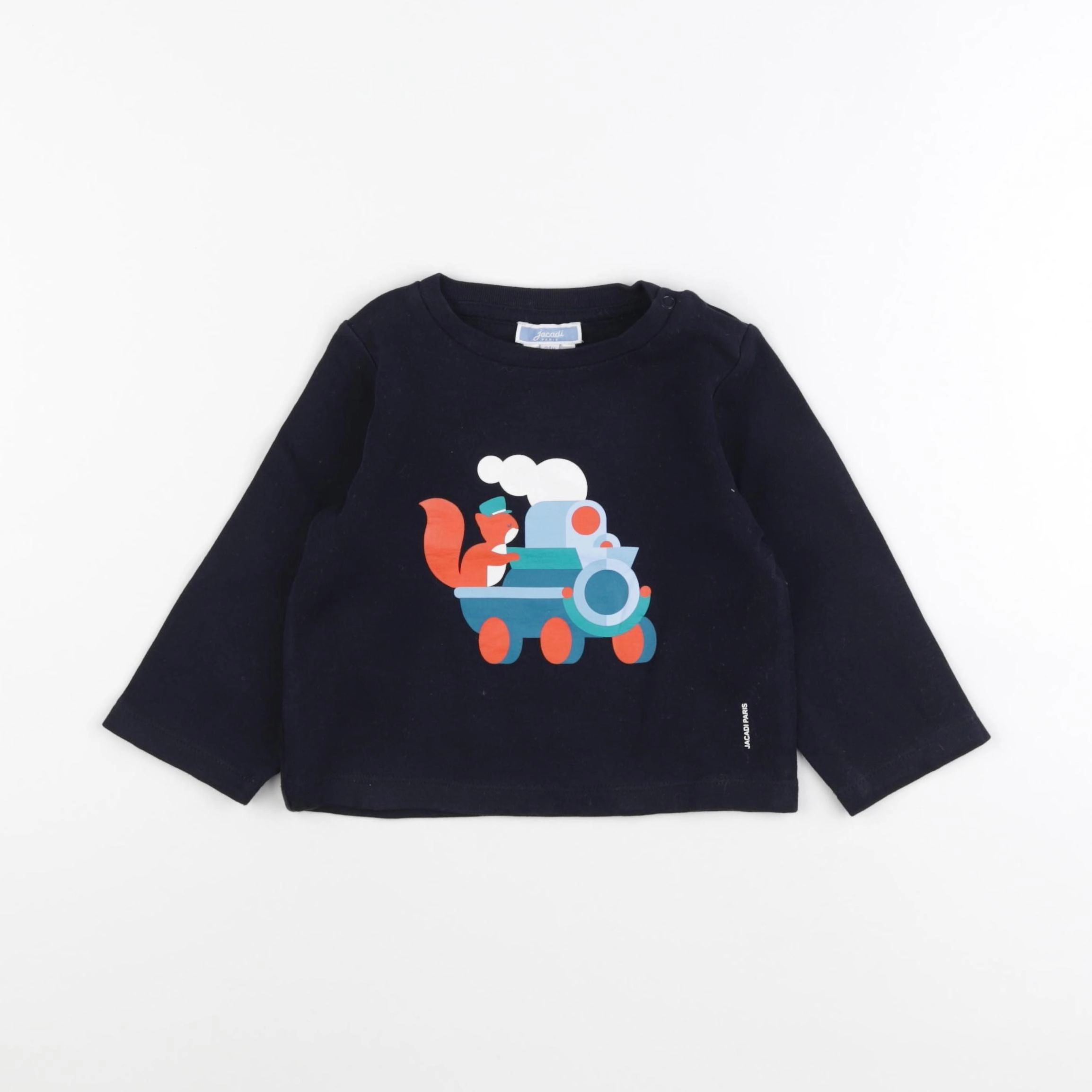 Jacadi - tee-shirt bleu - 24 mois
