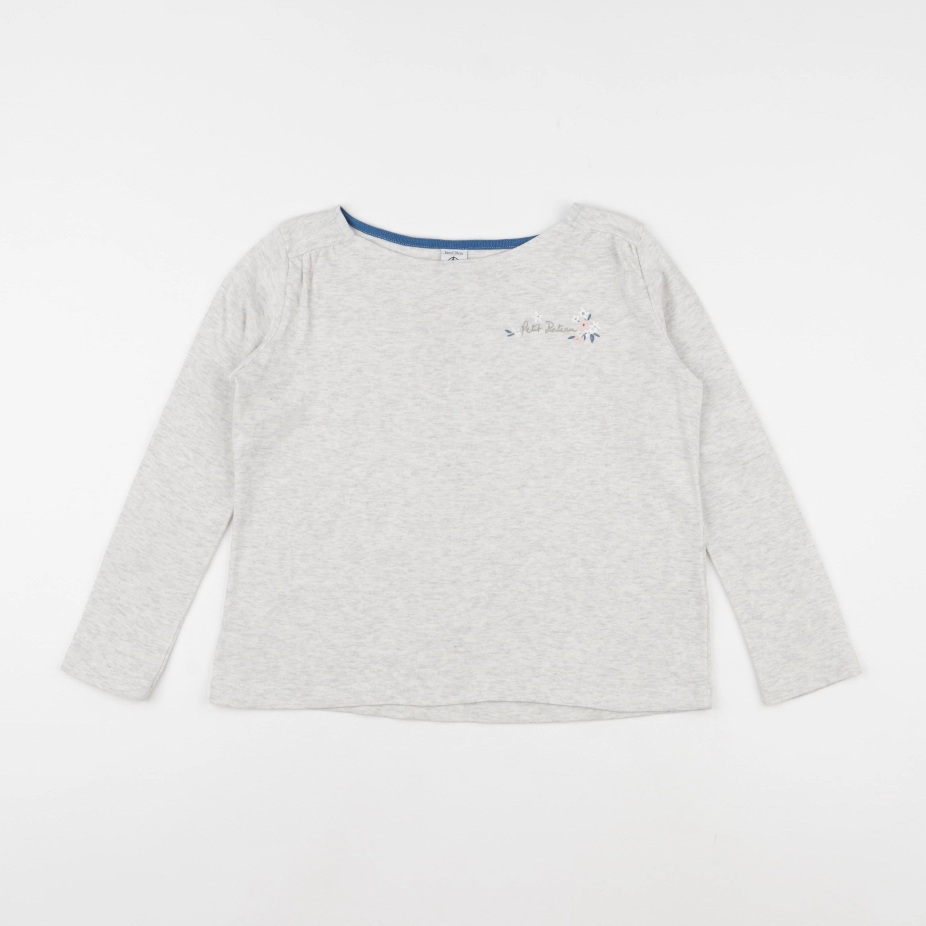 Petit Bateau - tee-shirt beige - 8 ans
