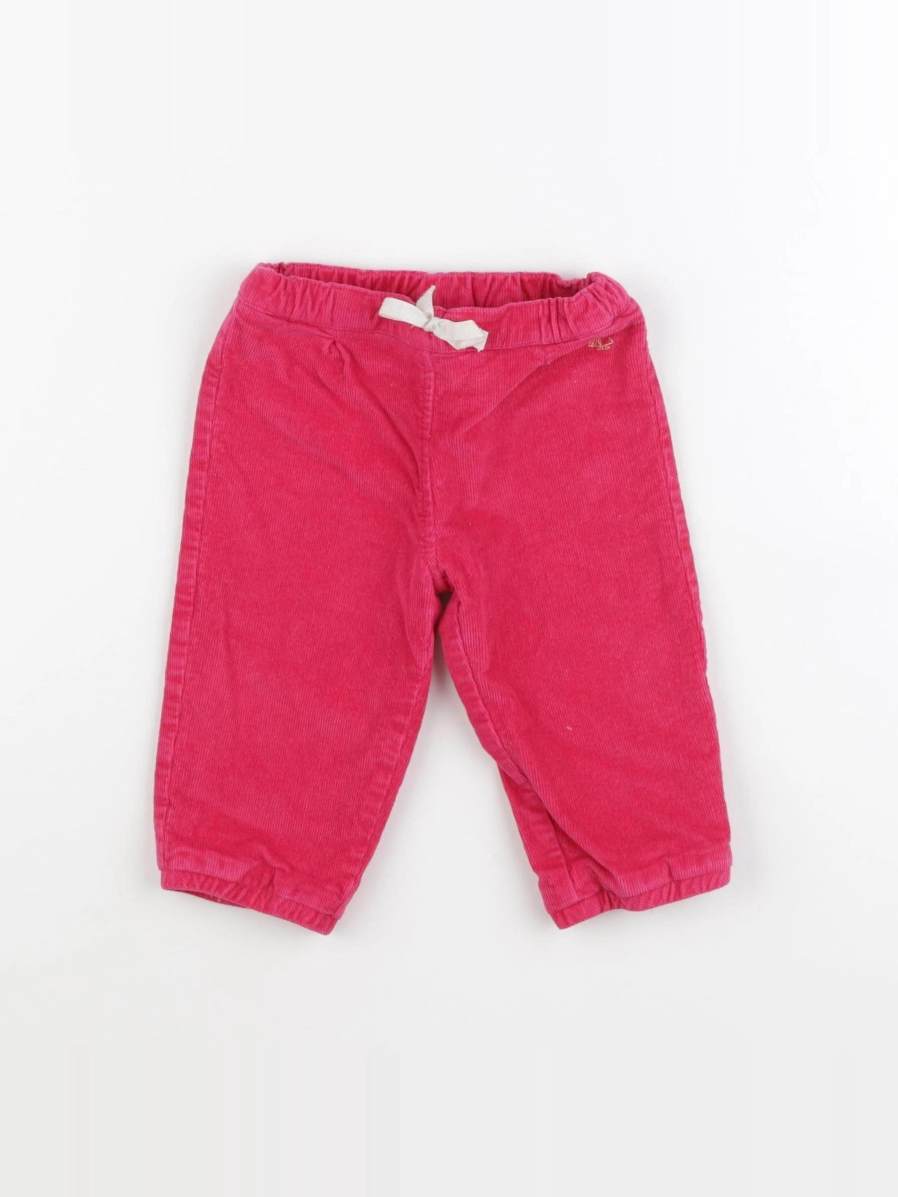 Petit Bateau - pantalon rose - 12 mois