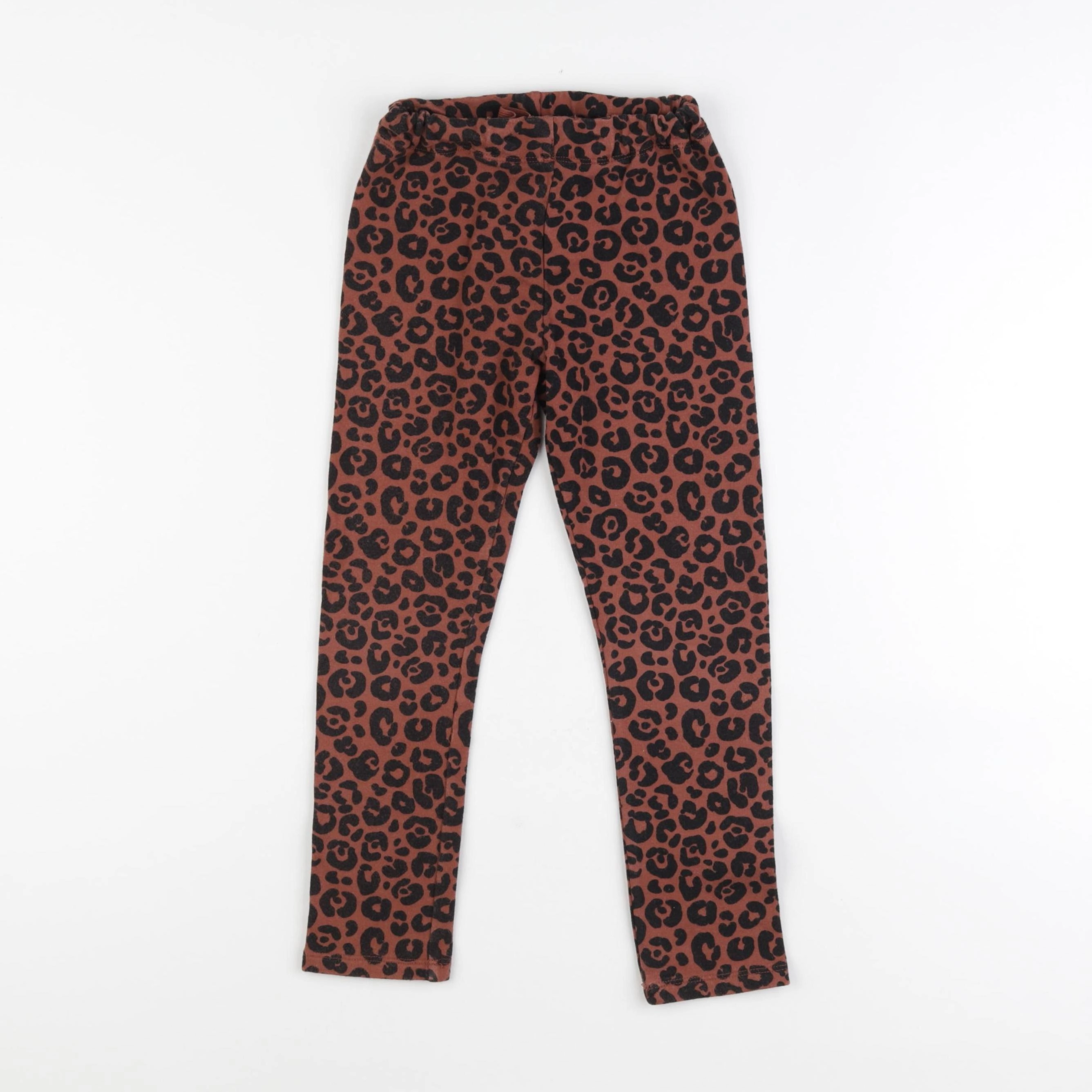 H&M - legging marron - 4/5 ans