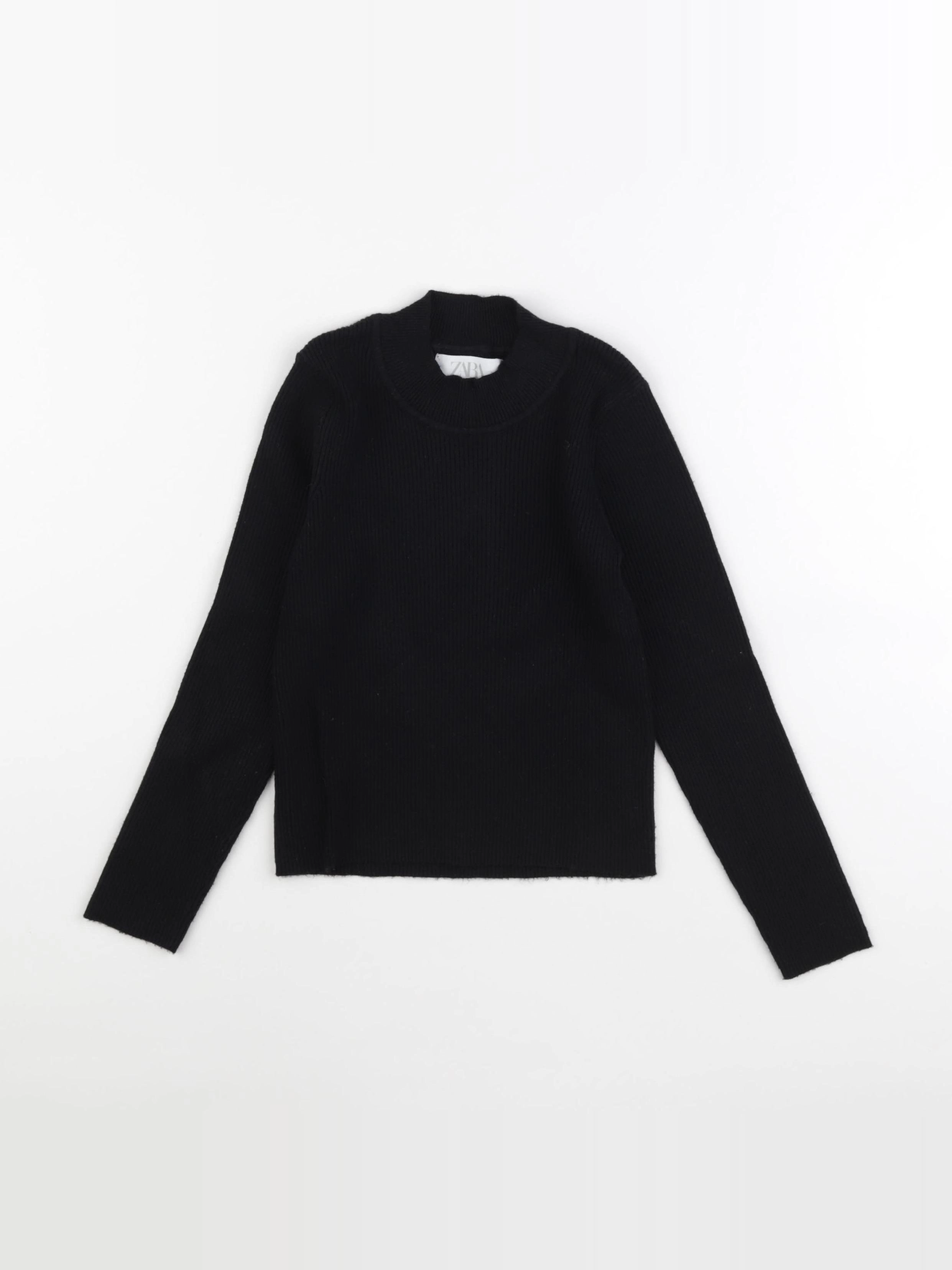 Zara - sous-pull noir - 8/9 ans