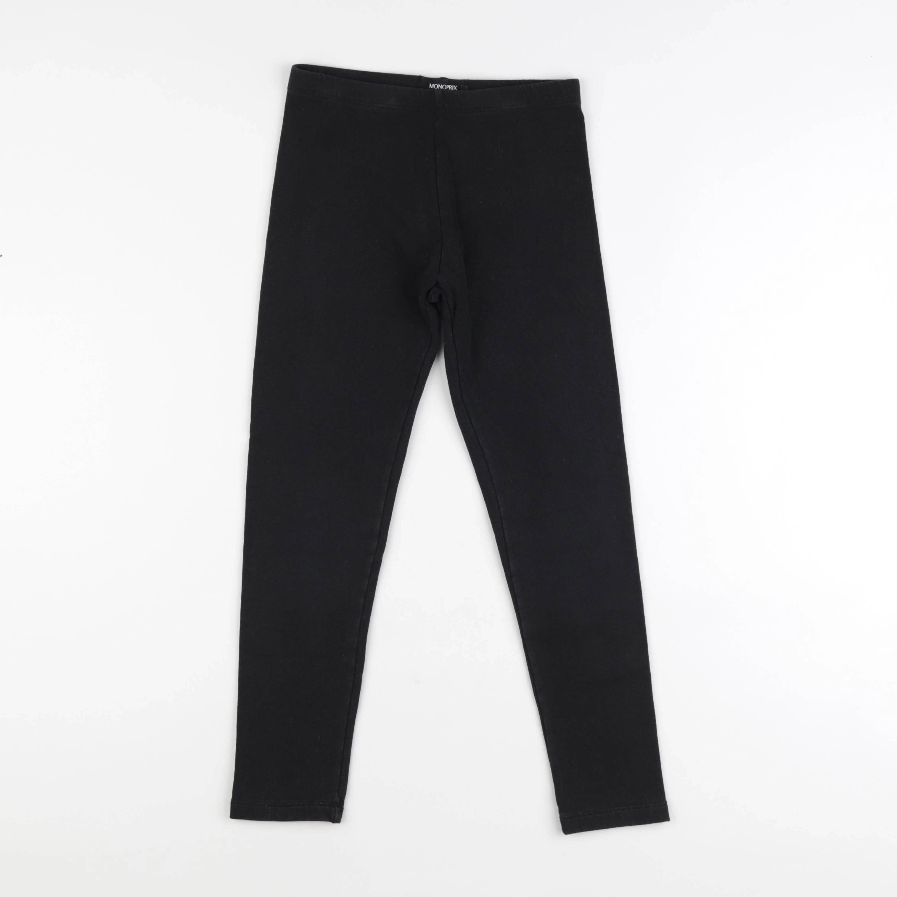 Monoprix - legging noir - 8 ans