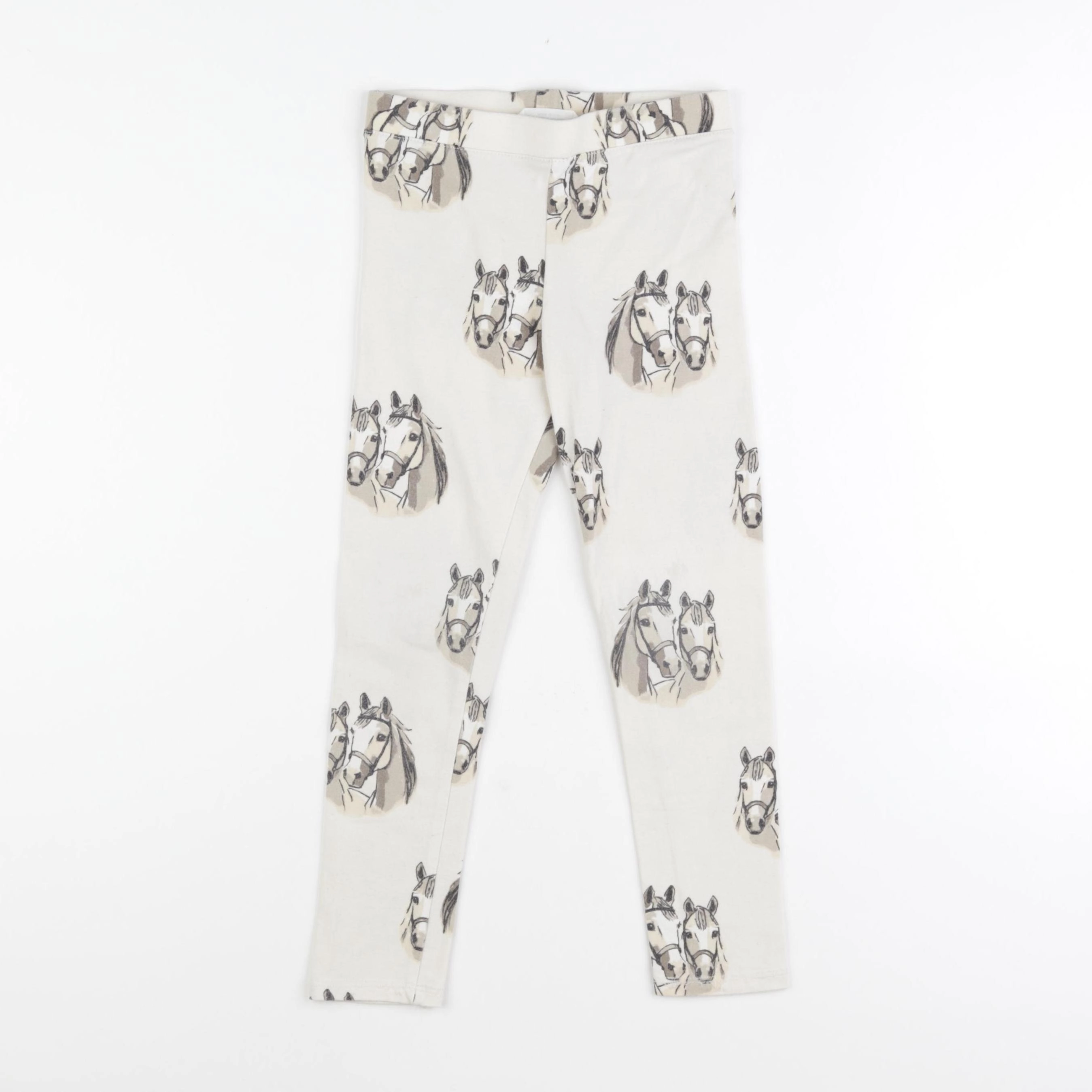 H&M - legging beige - 5/6 ans