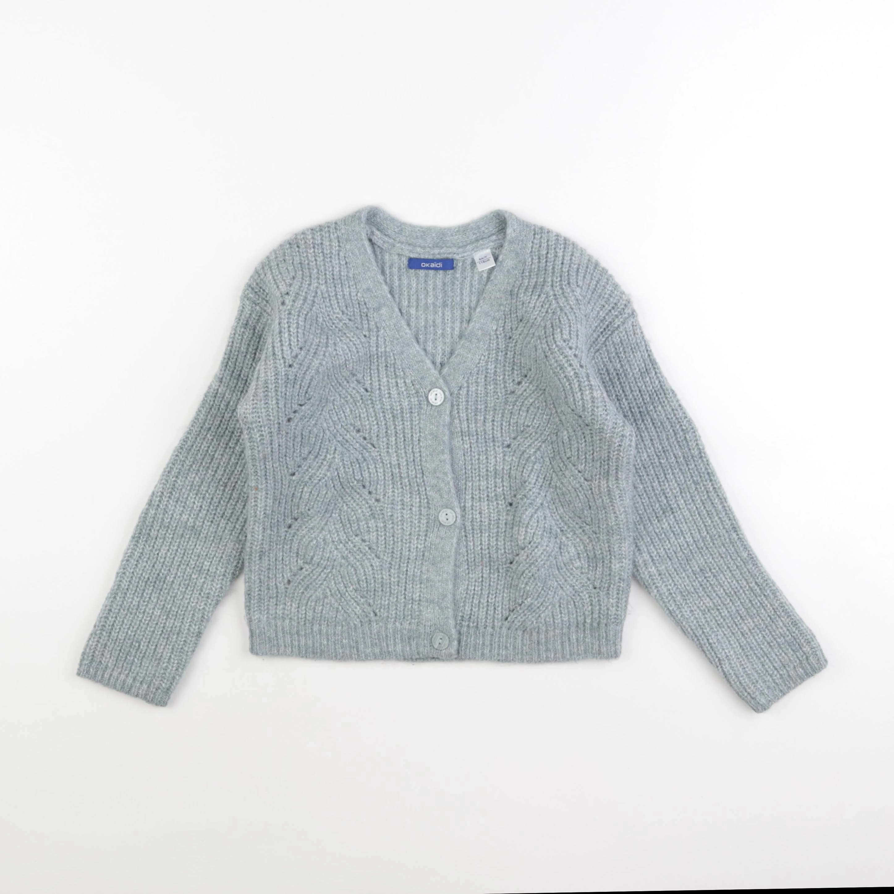 Okaidi - gilet bleu - 6 ans