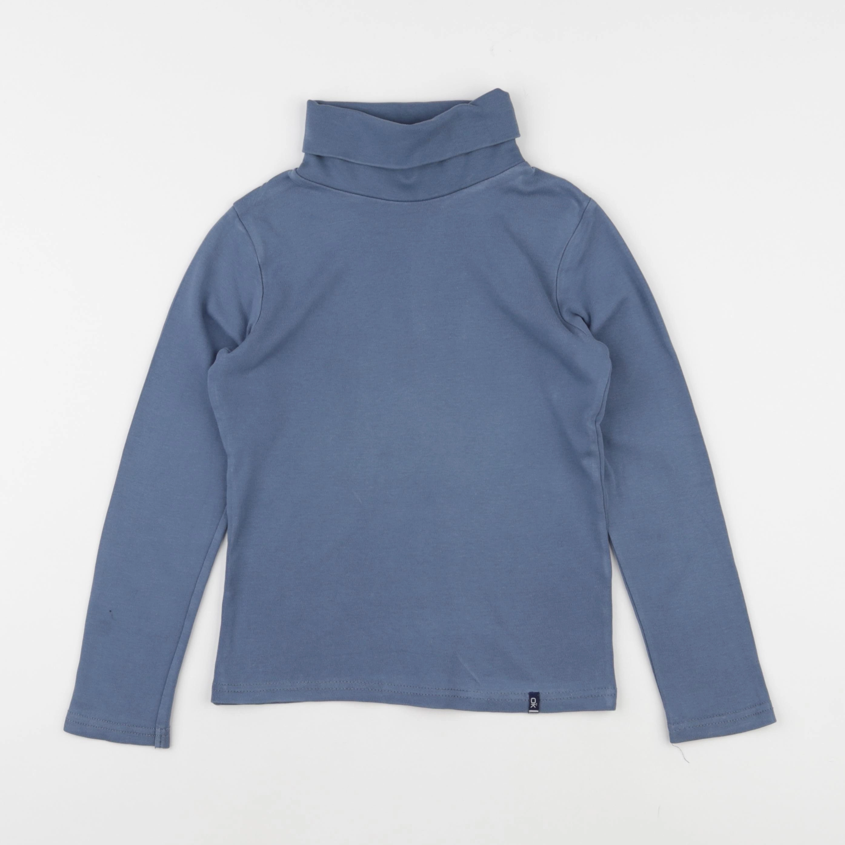 Okaidi - sous-pull bleu - 8 ans