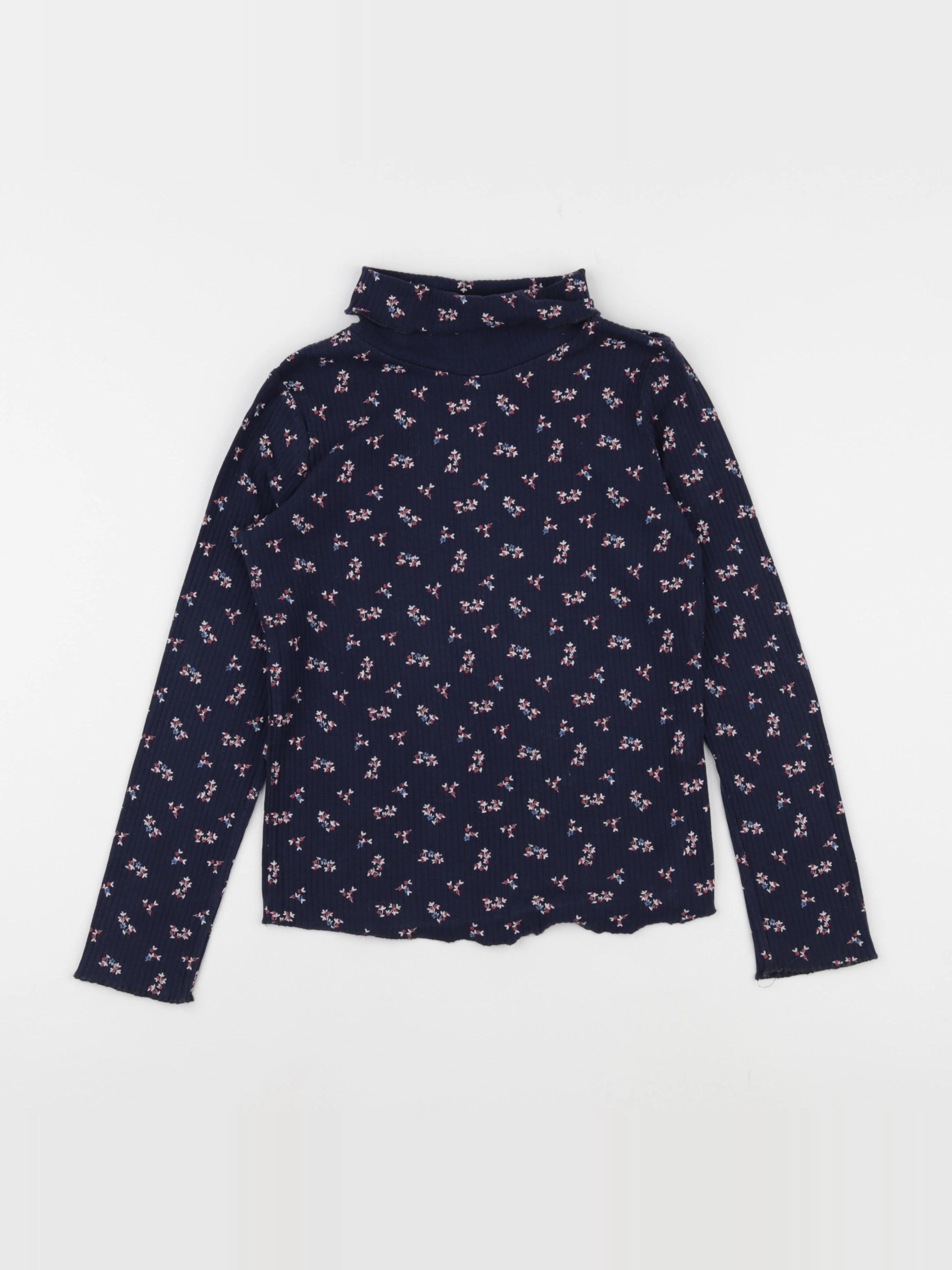 Okaidi - sous-pull bleu - 8 ans