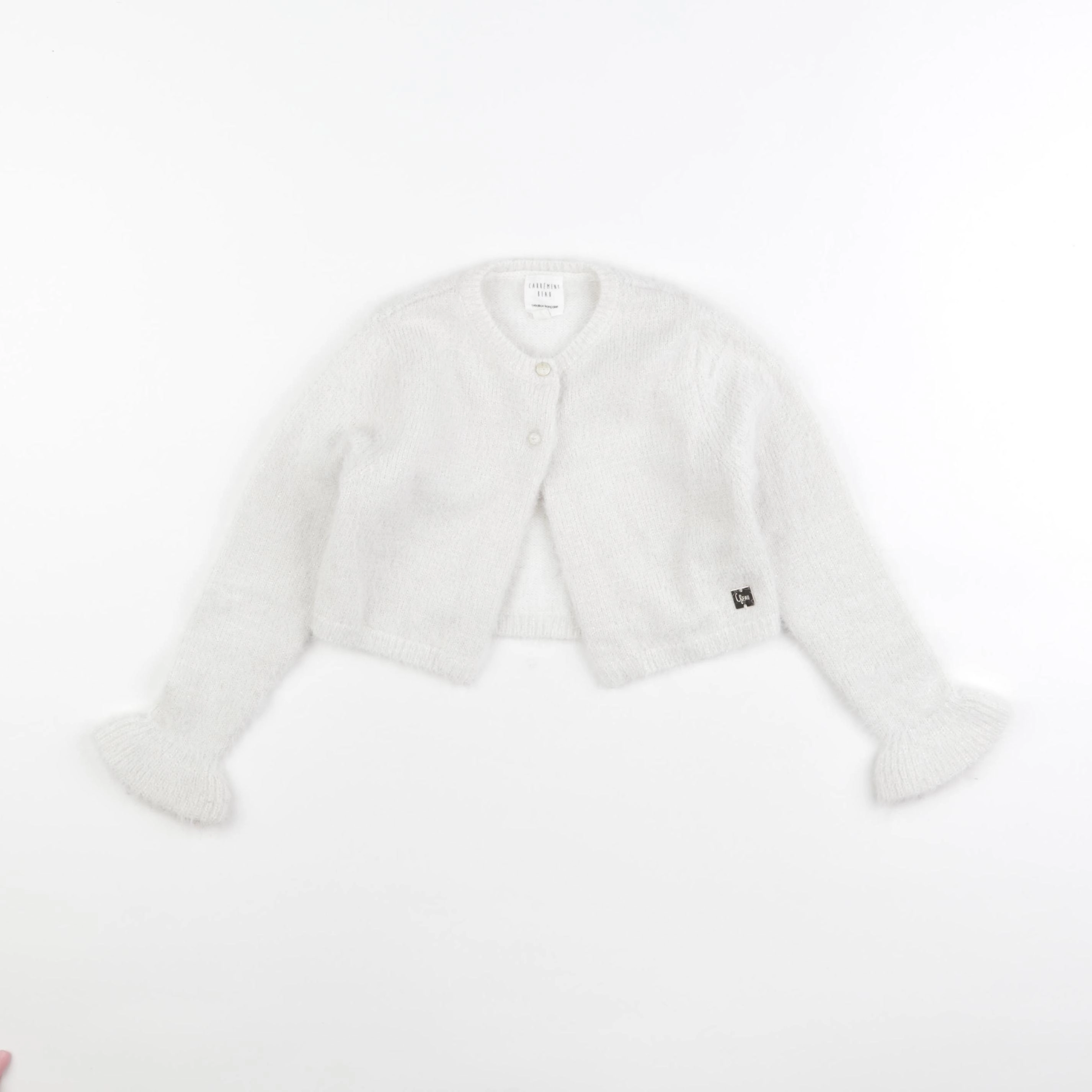 Carrément Beau - gilet blanc - 4 ans