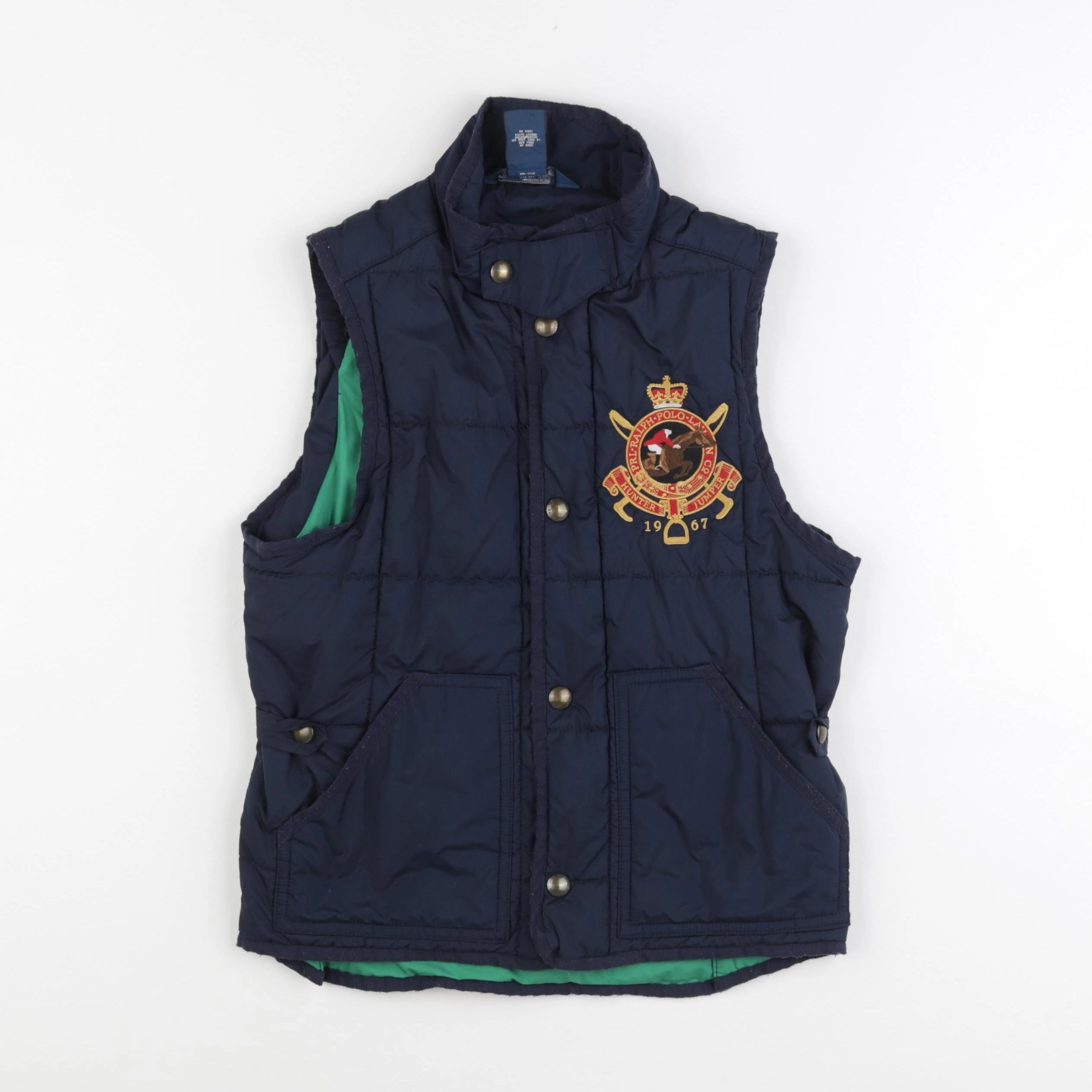 Ralph Lauren - doudoune bleu - 5 ans