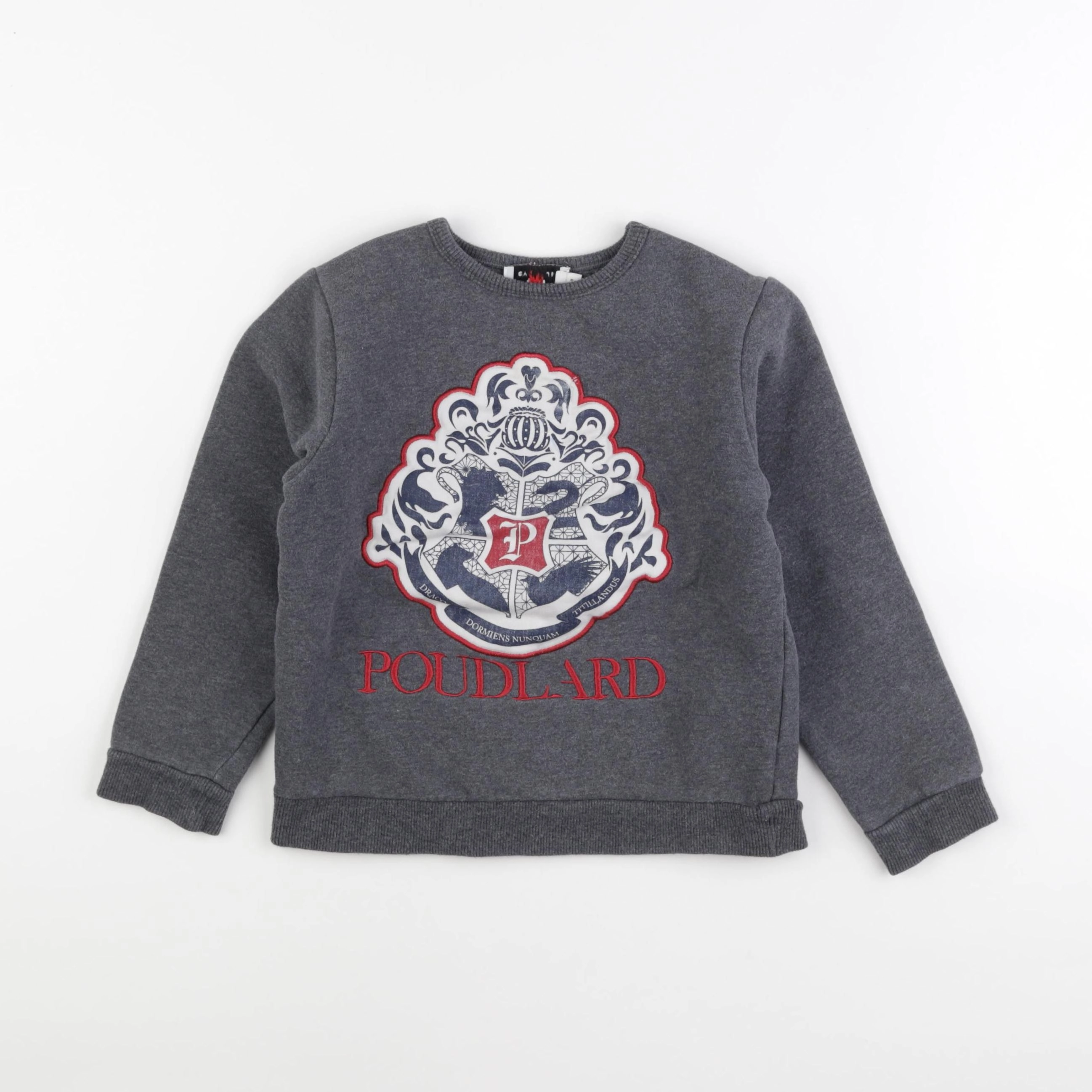 Cyrillus - sweat gris - 8 ans