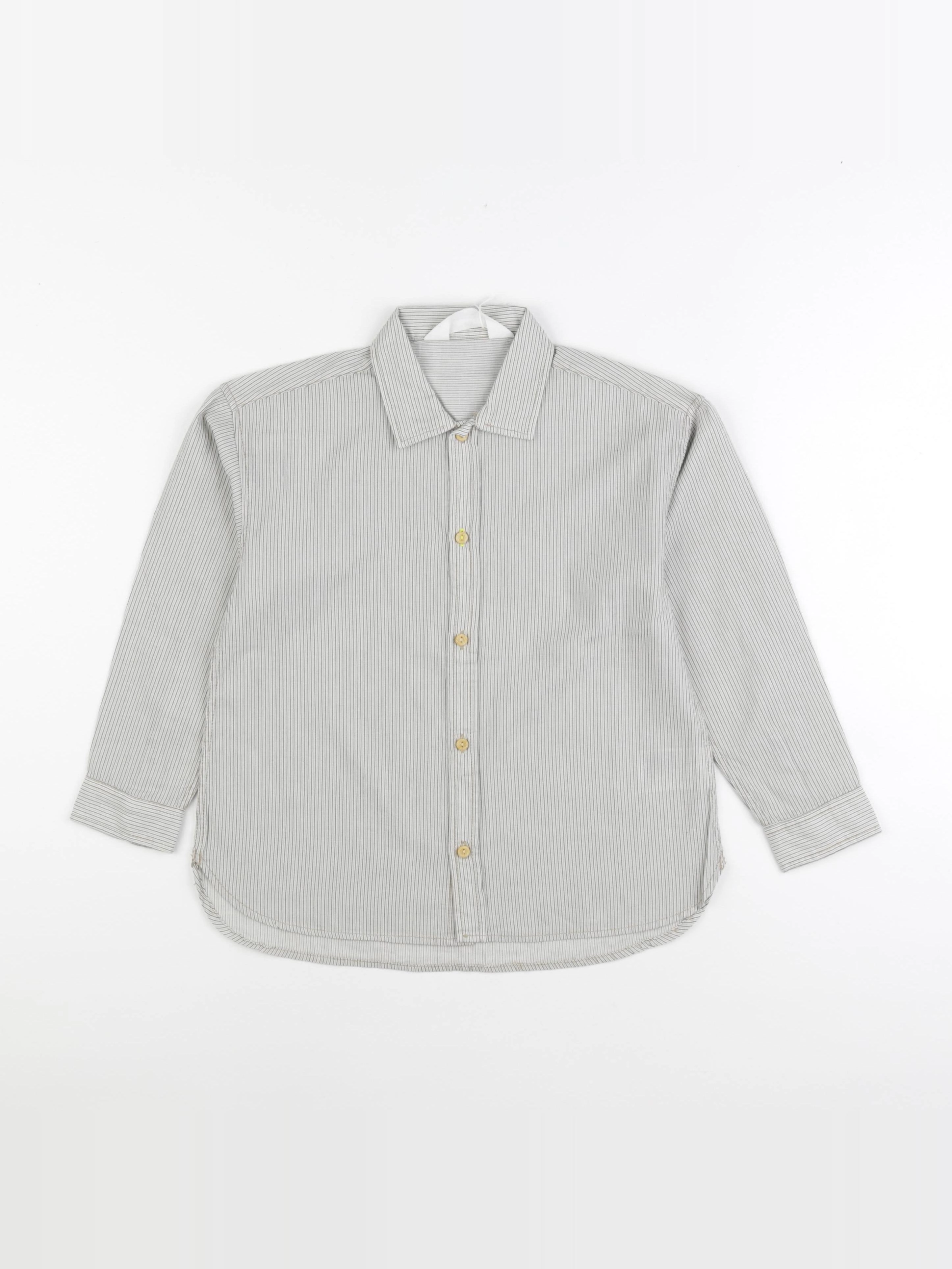 H&M - chemise vert - 6/7 ans