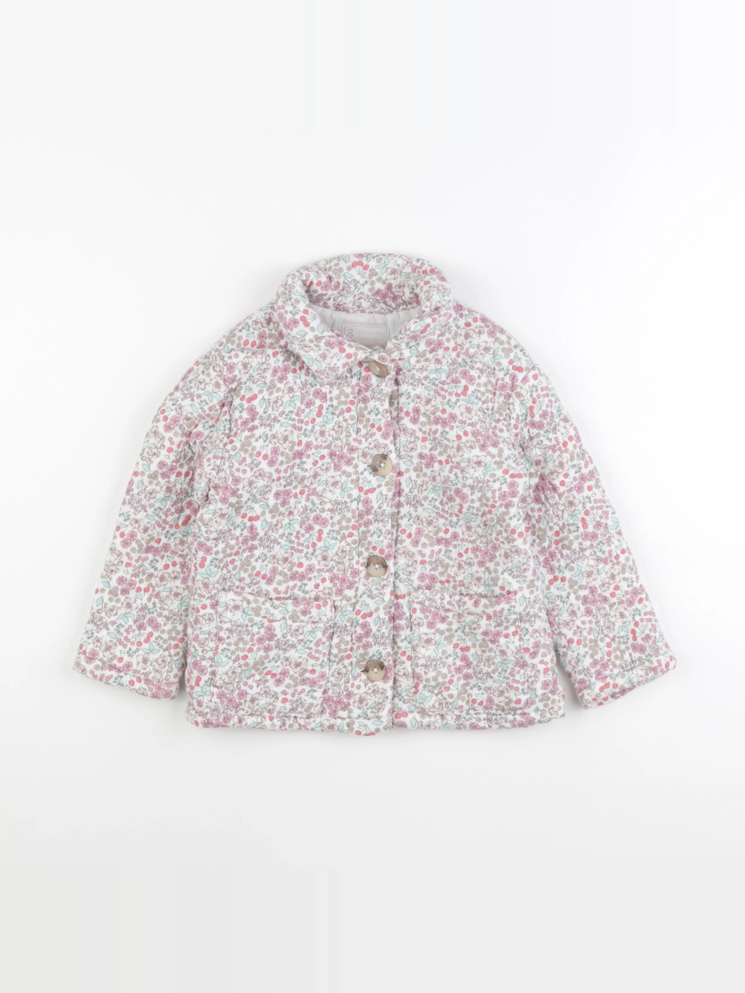 Vertbaudet - veste blanc - 5 ans