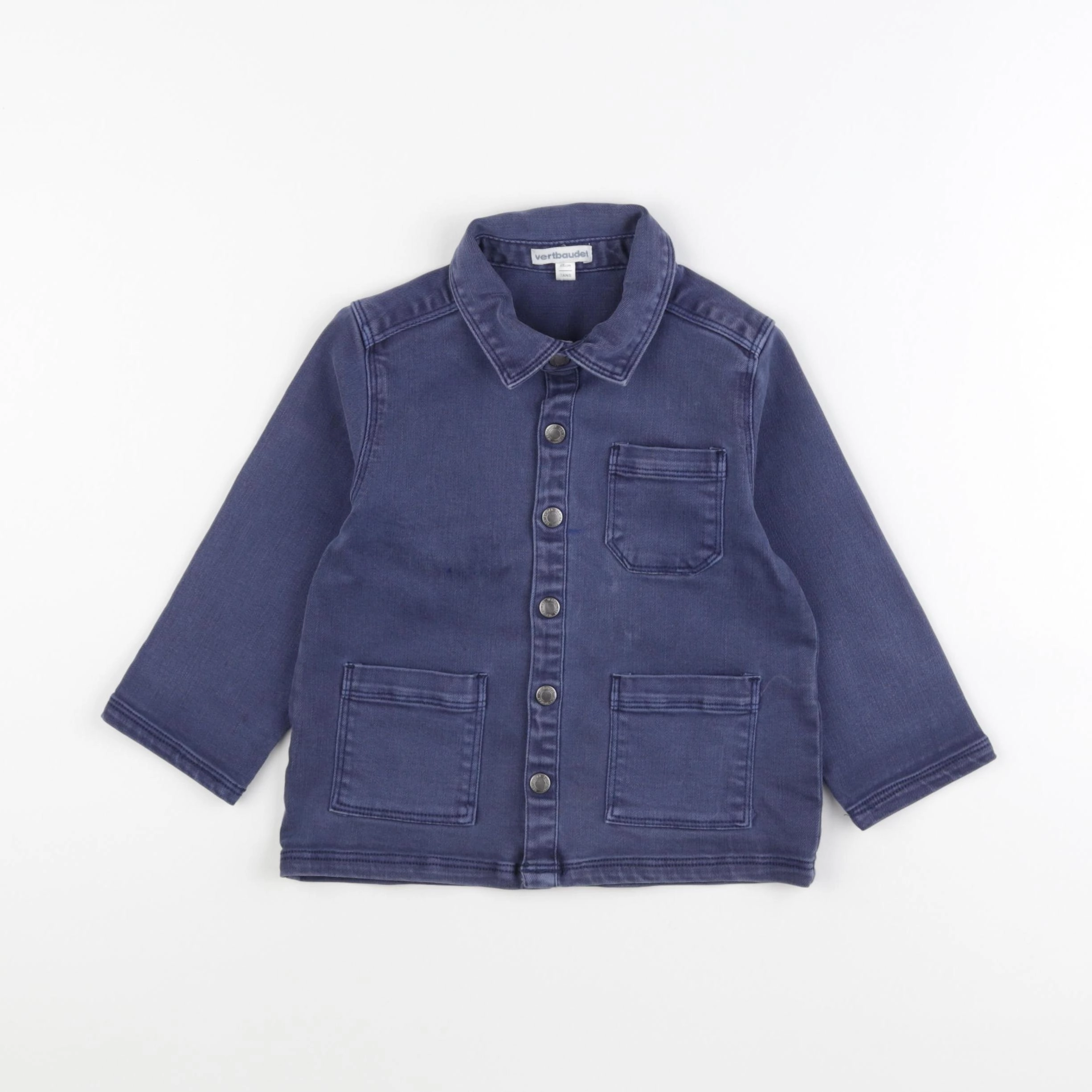 Vertbaudet - veste bleu - 2 ans