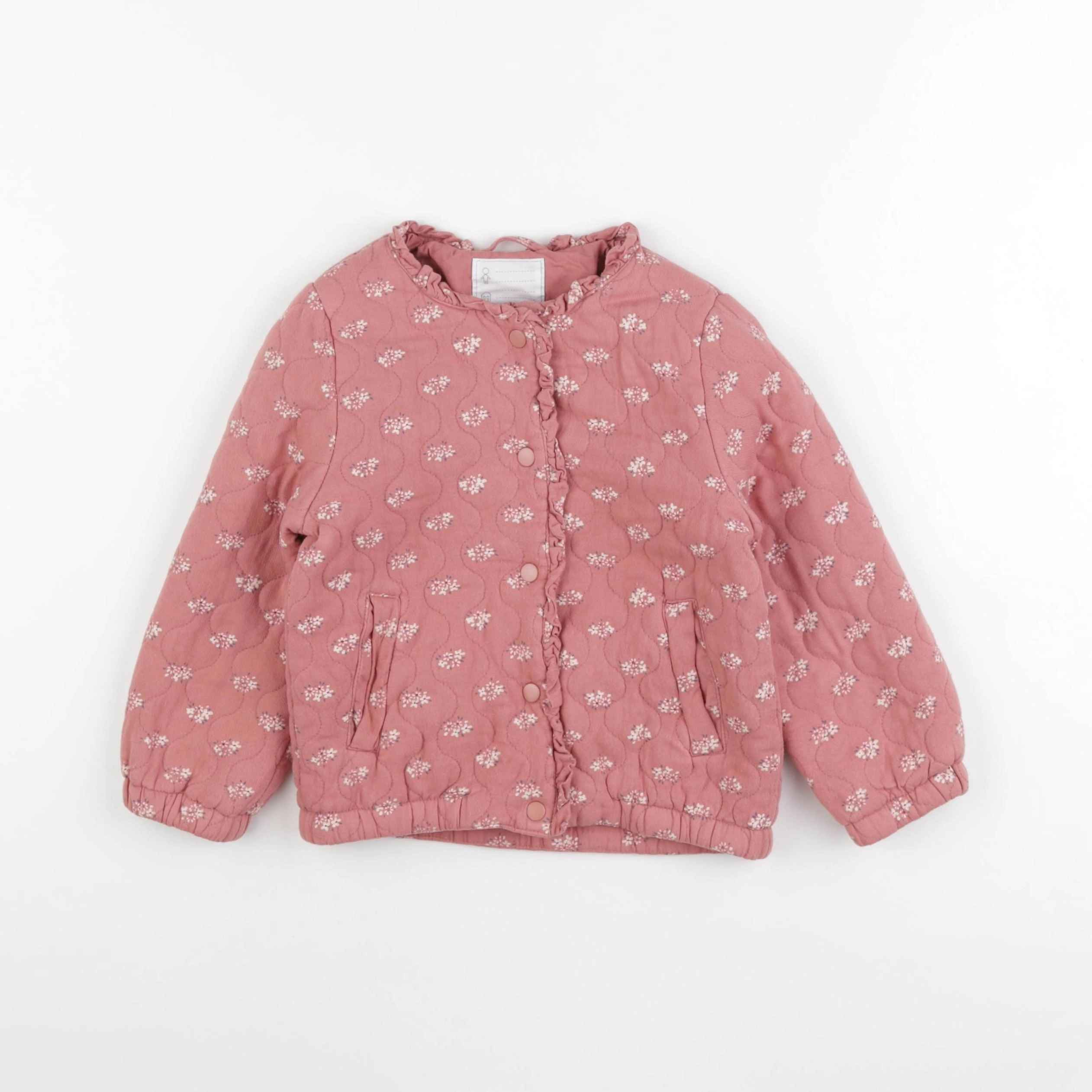Vertbaudet - veste rose - 5 ans