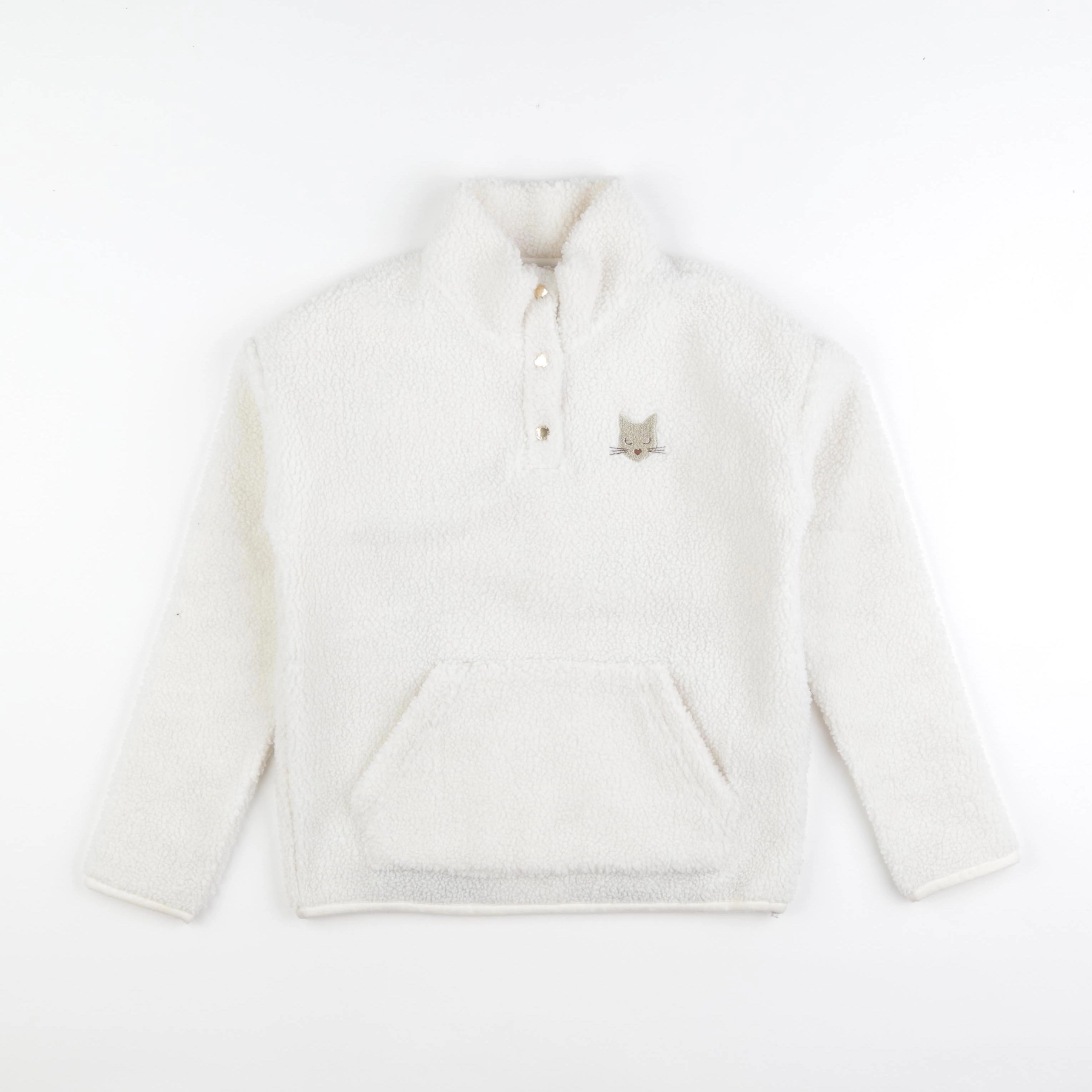 Okaidi - polaire blanc - 10 ans
