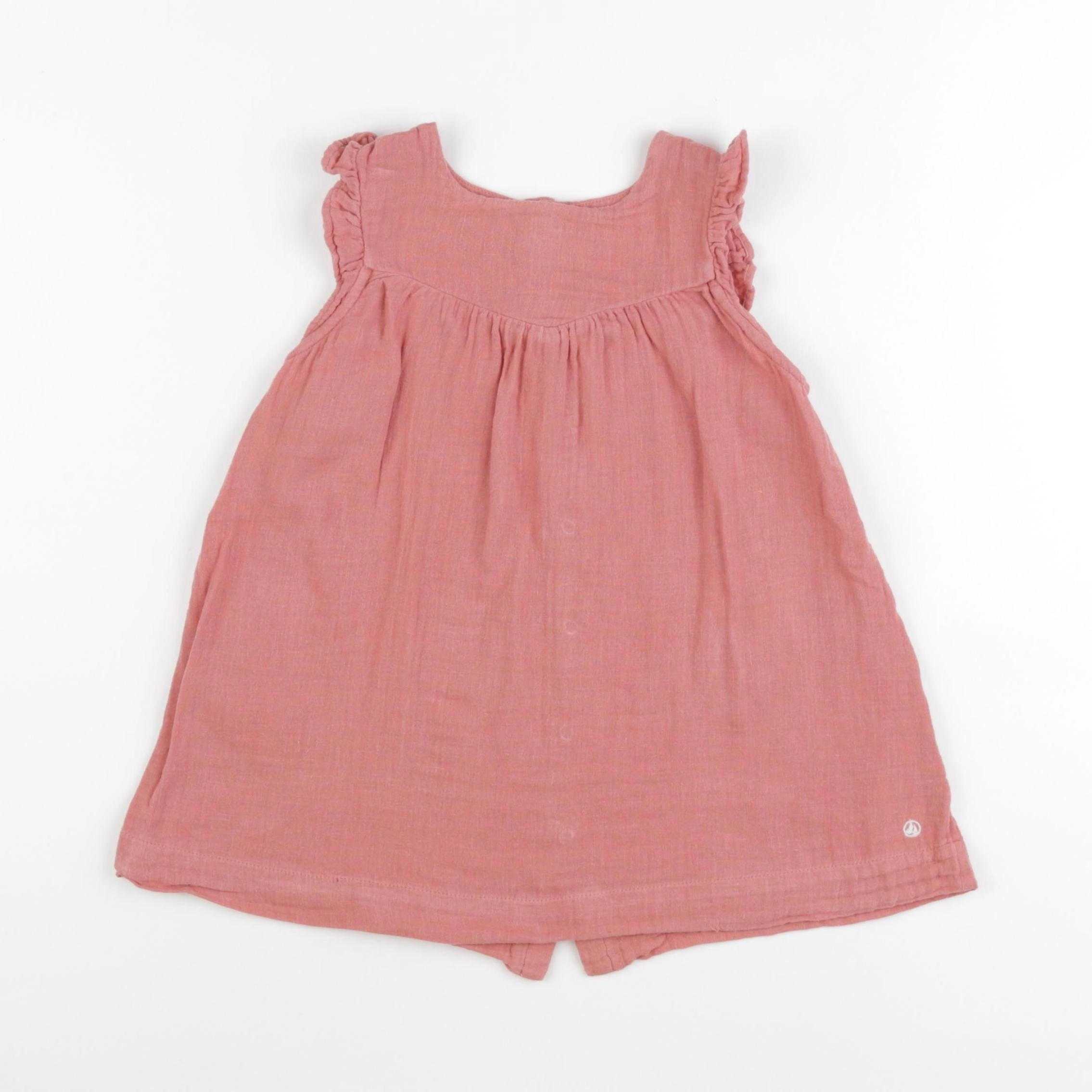 Petit Bateau - robe rose - 24 mois