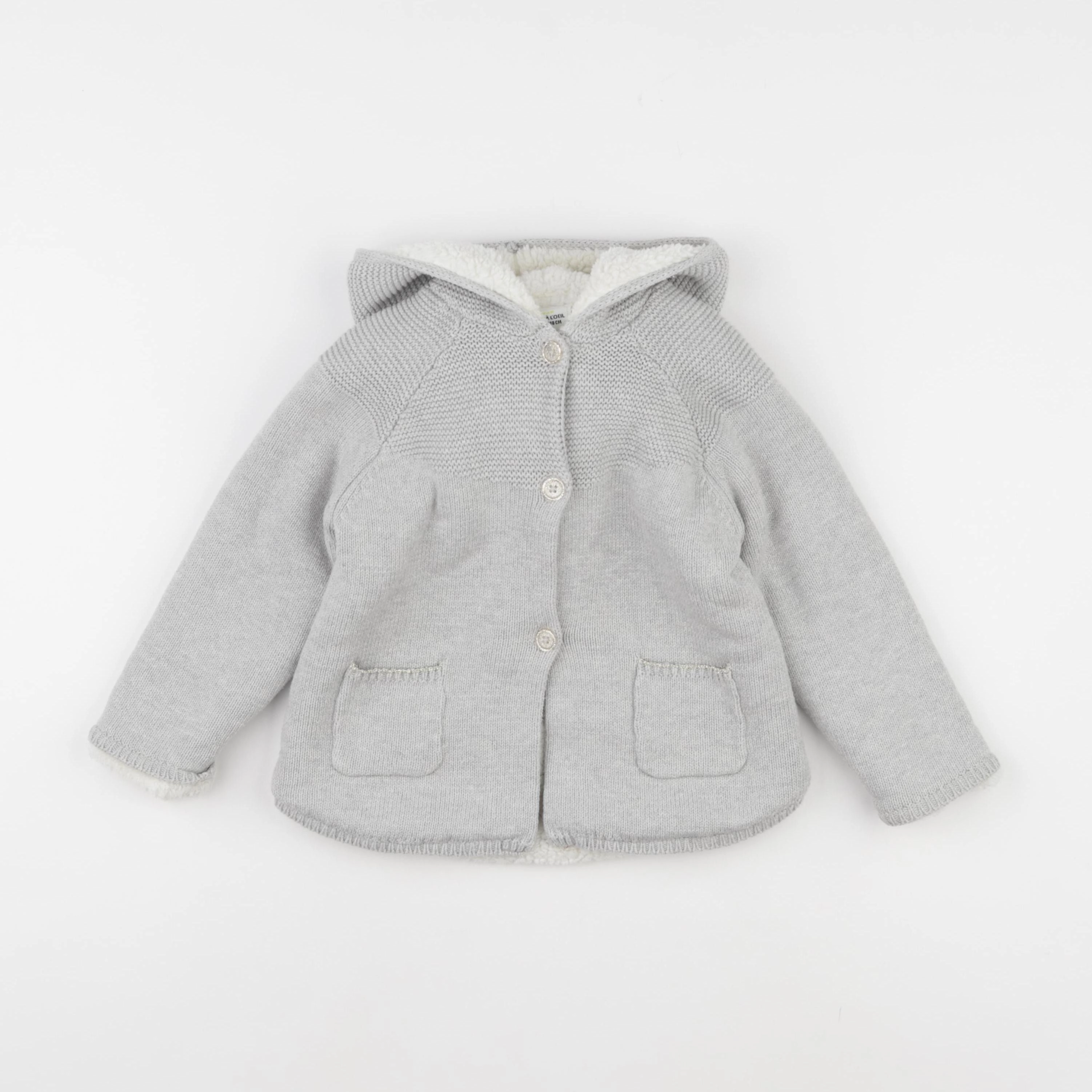 Tape à l'oeil - gilet gris - 36 mois