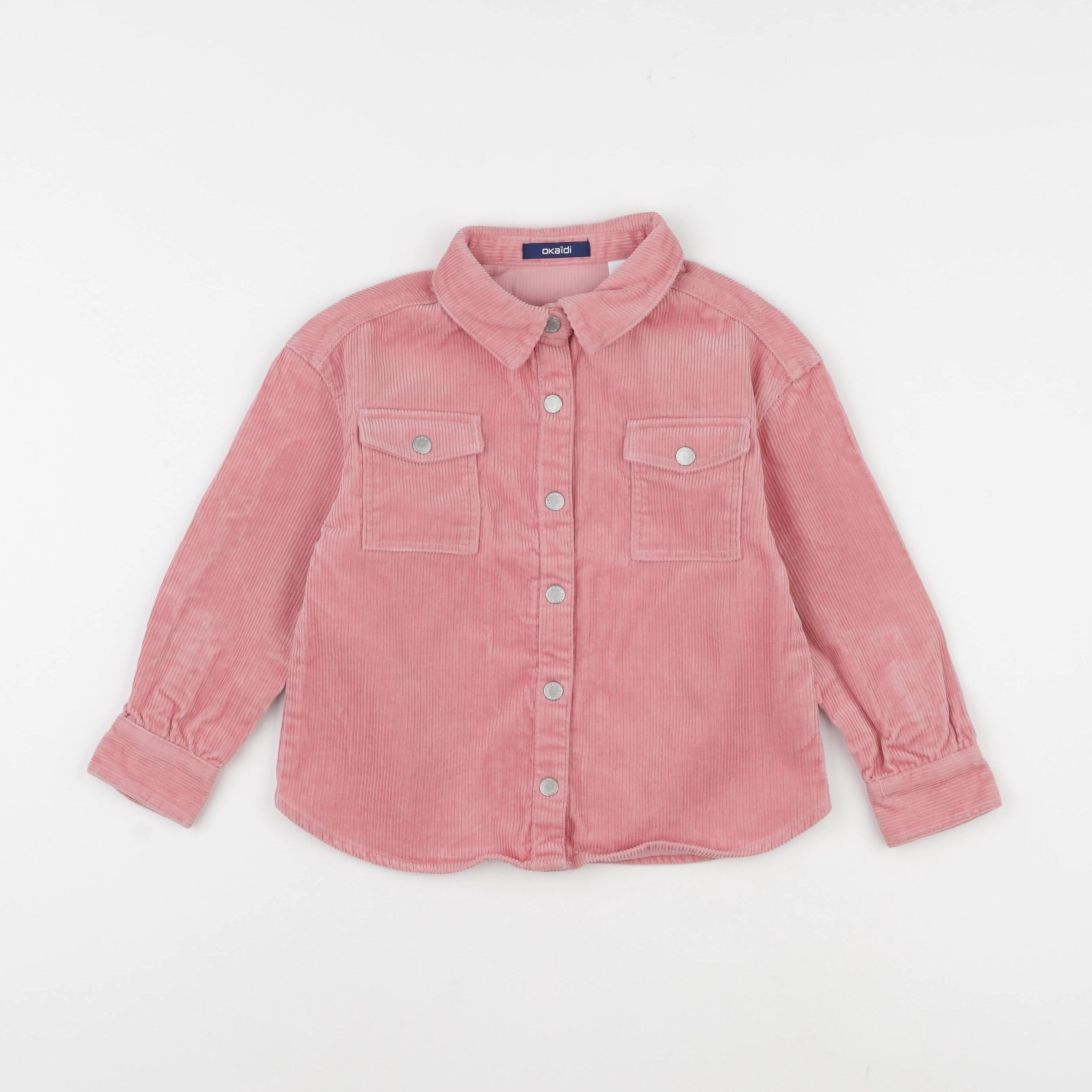 Okaidi - chemise rose - 3 ans