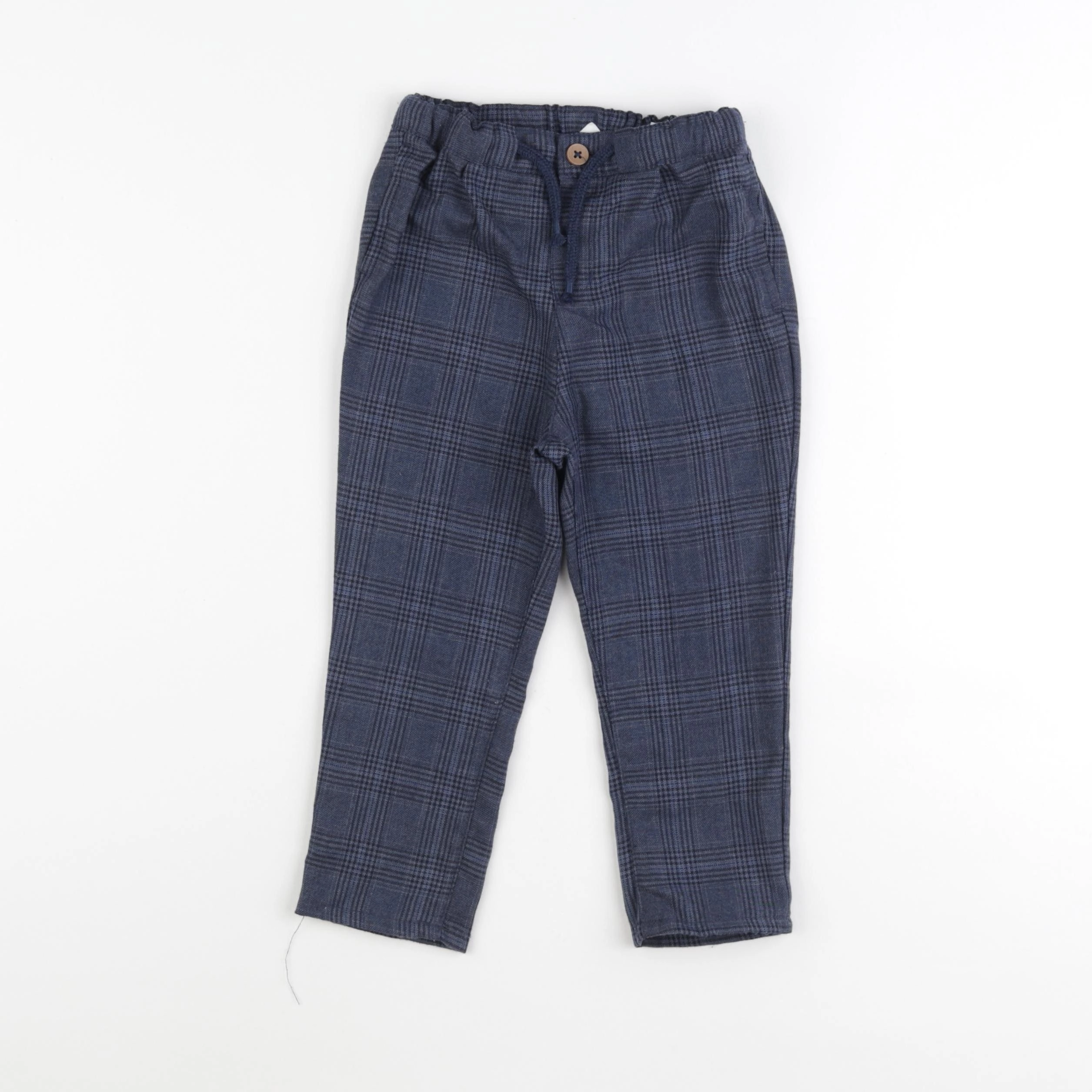 H&M - pantalon bleu - 18/24 mois