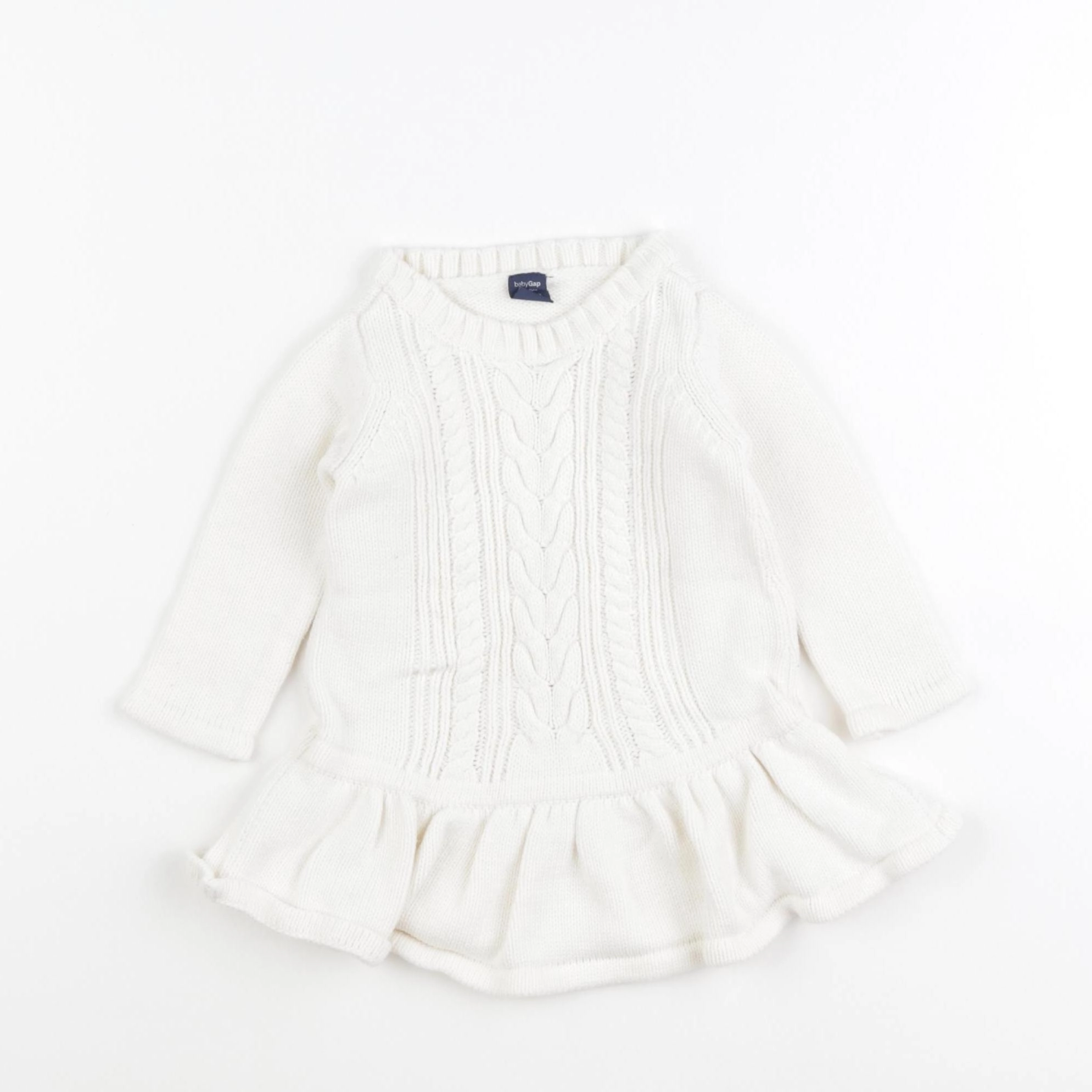 GAP - robe blanc - 6/12 mois