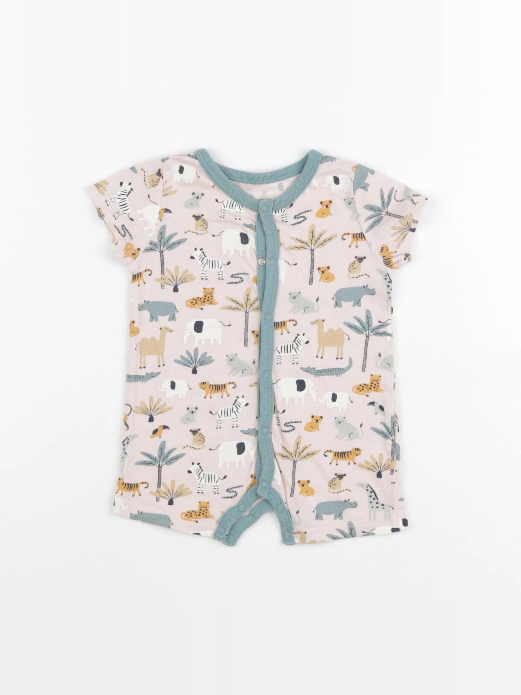 Boutchou - combinaison multicolore - 3 mois