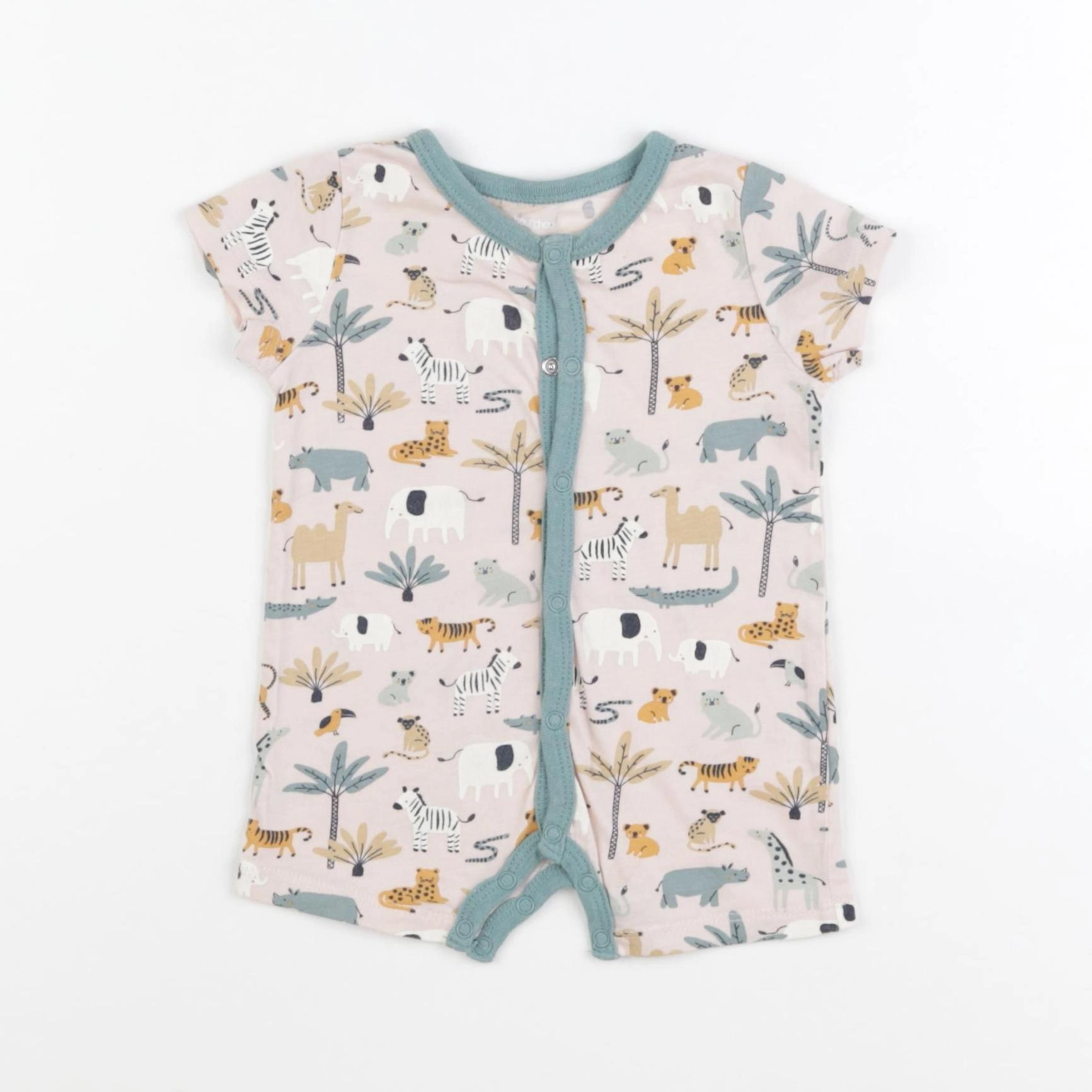 Boutchou - combinaison multicolore - 3 mois