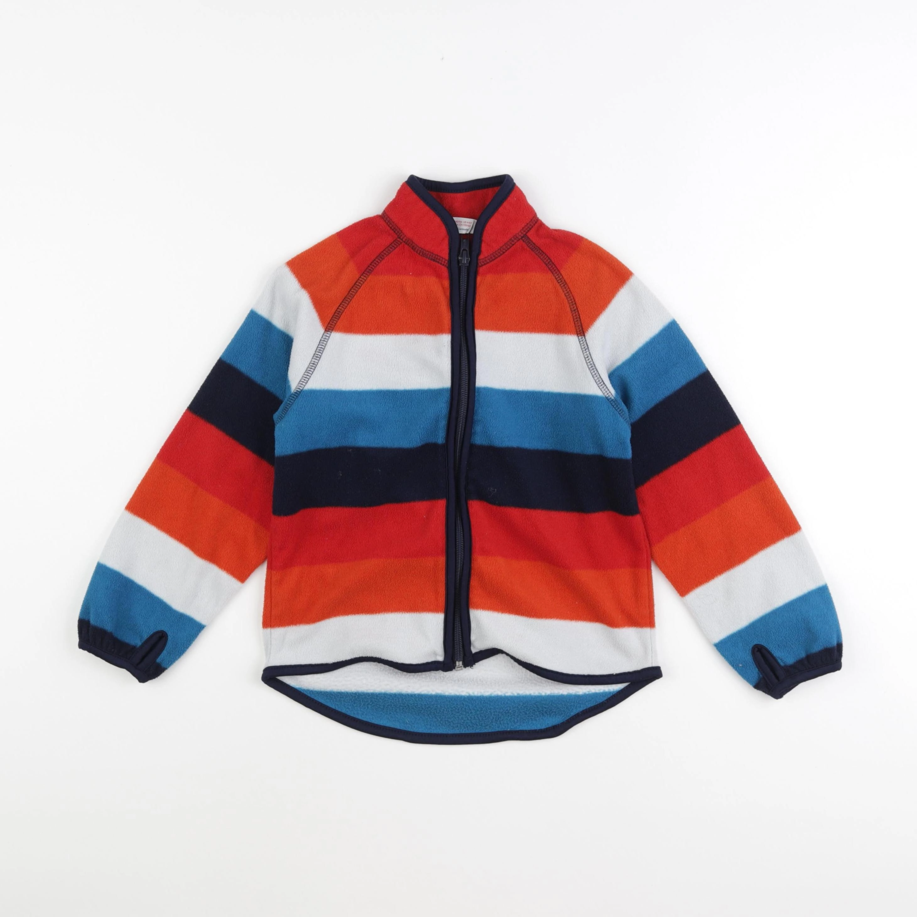 H&M - polaire multicolore - 4/6 ans