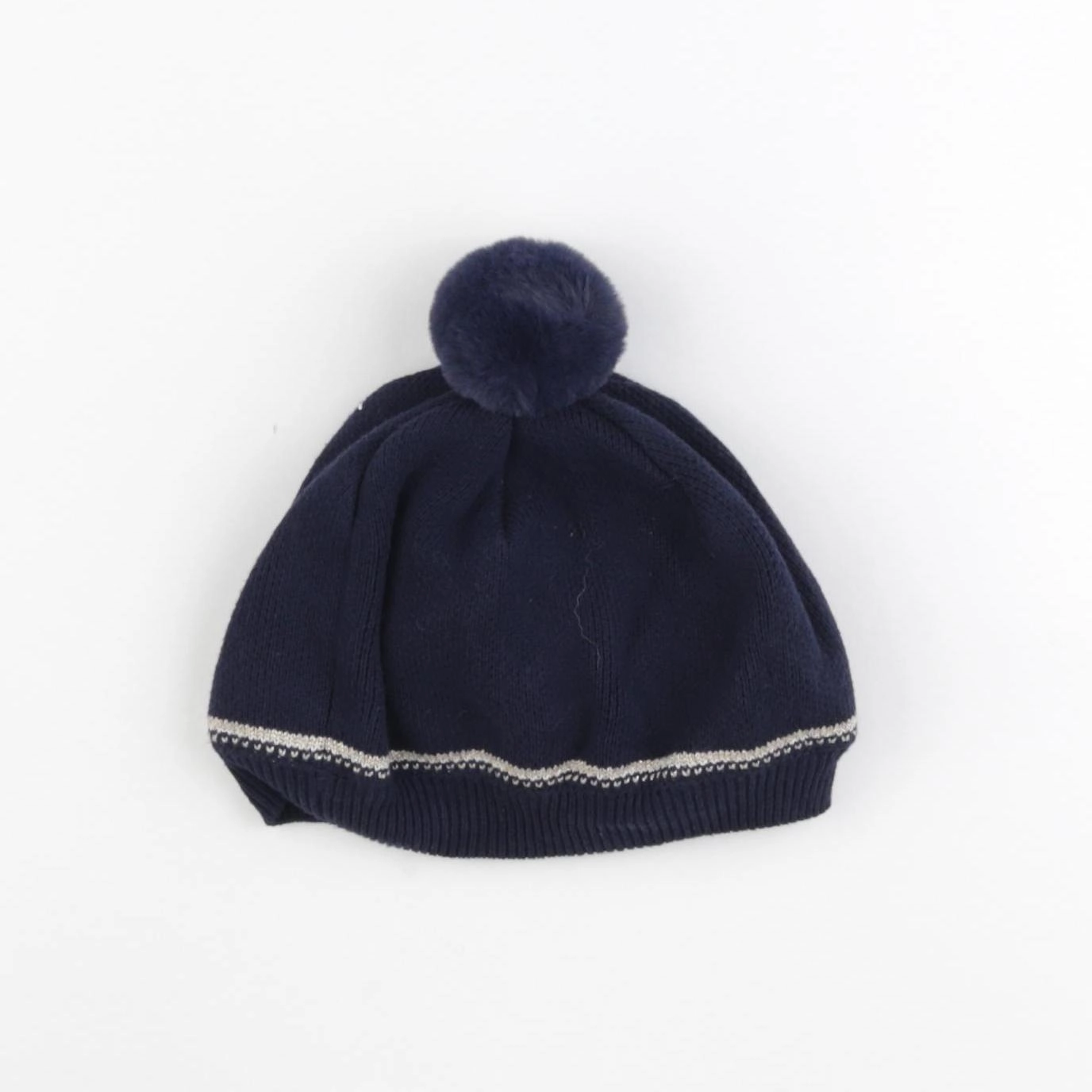 Okaidi - bonnet bleu - 5/8 ans