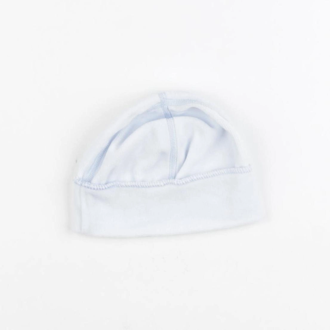 Petit Bateau - bonnet de naissance bleu - 0 mois