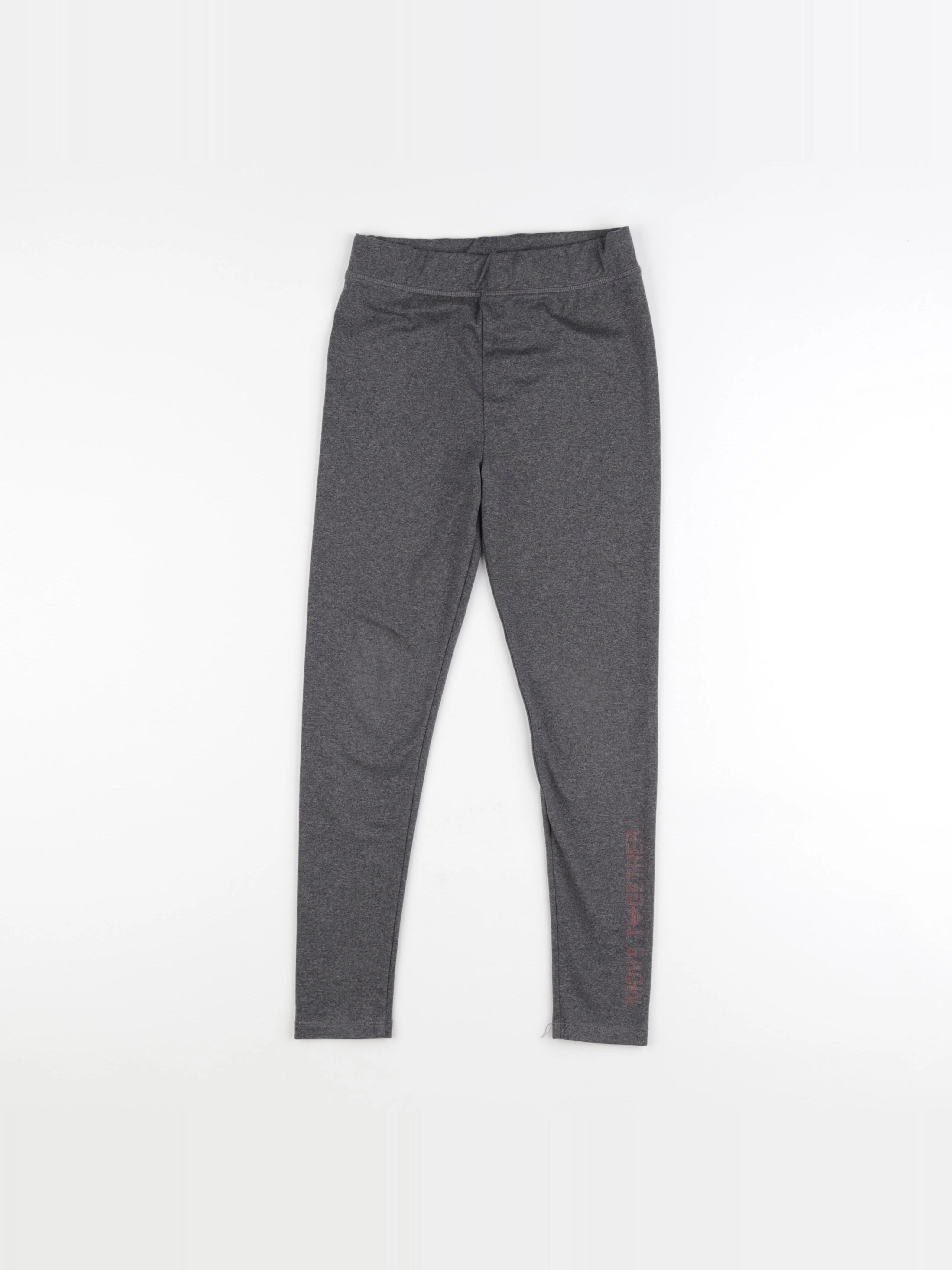 Vertbaudet - legging gris - 8 ans