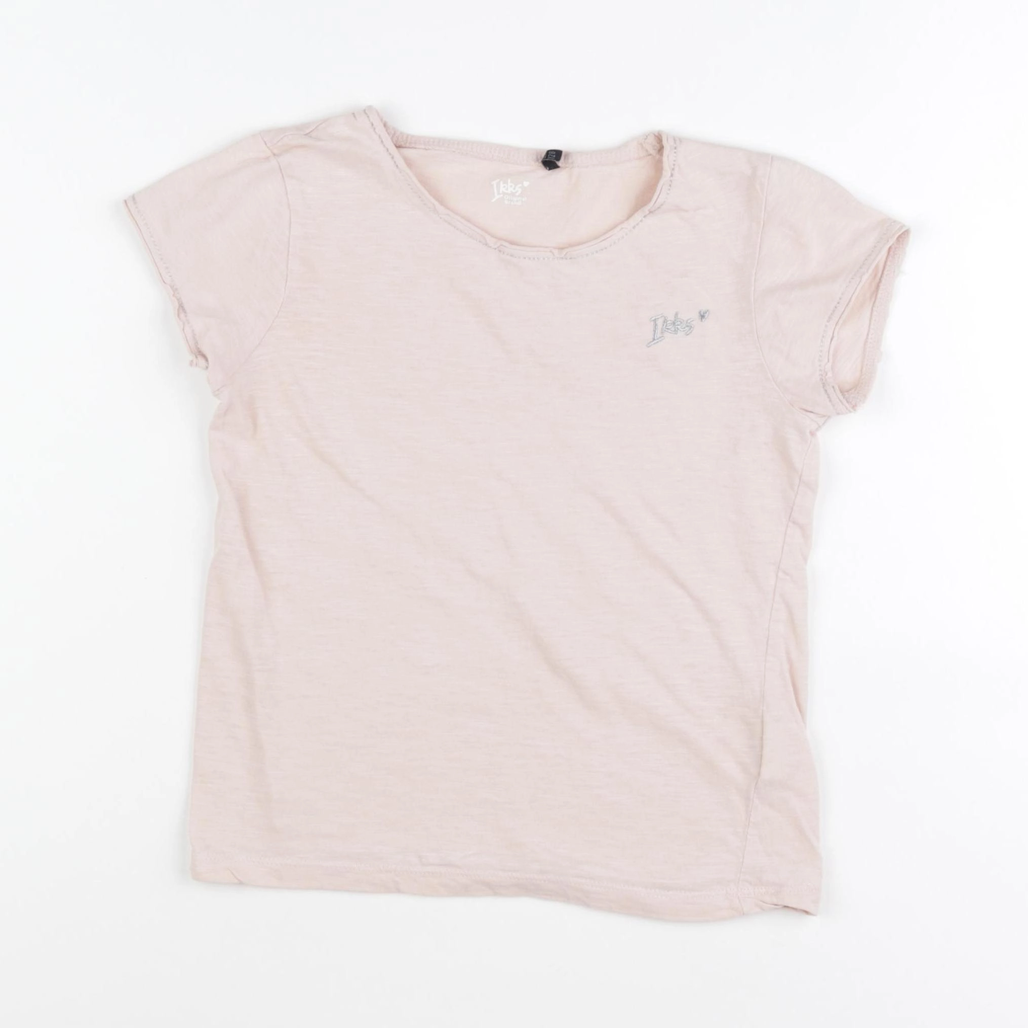 IKKS - tee-shirt rose - 8 ans