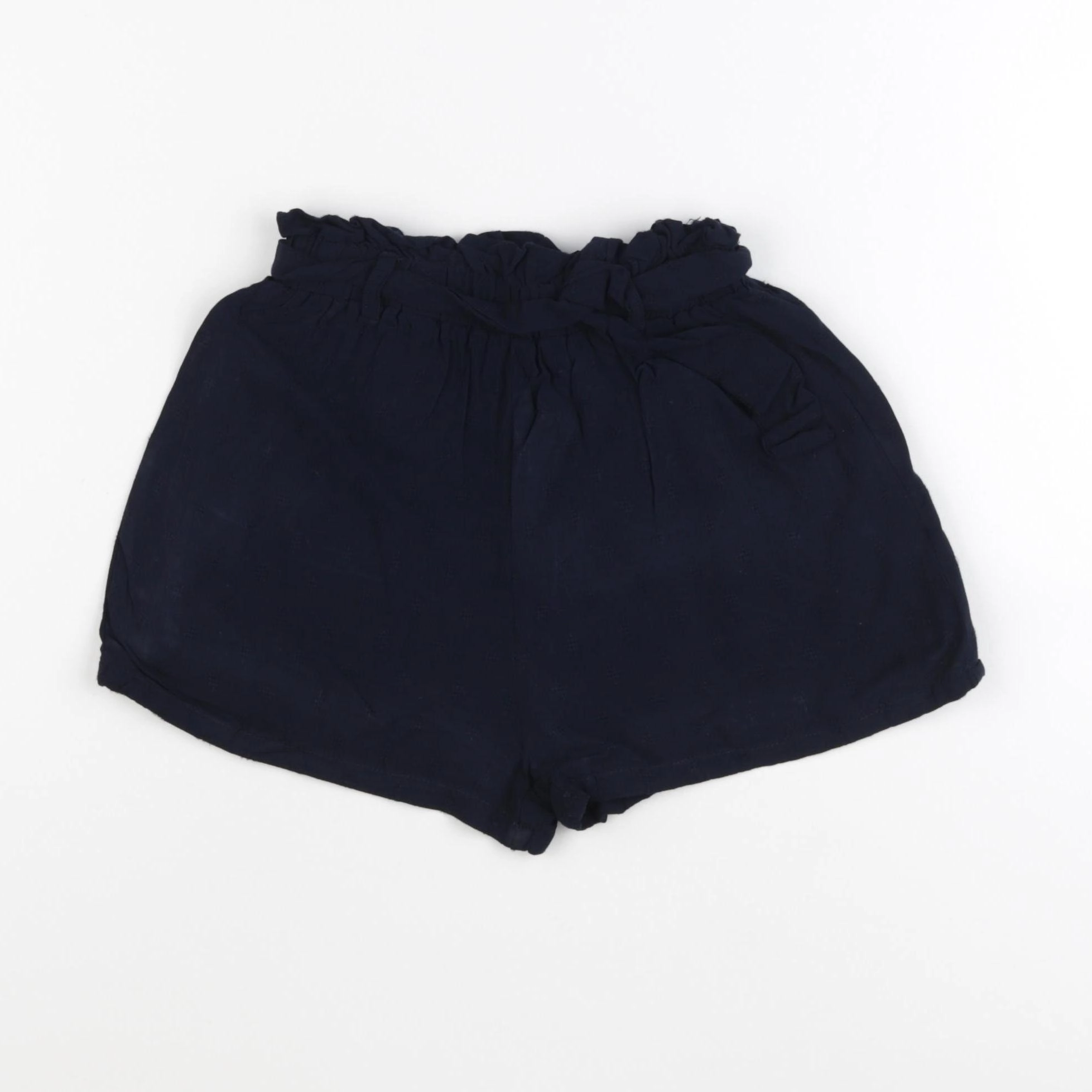 Eden & Victor - short bleu - 8 ans