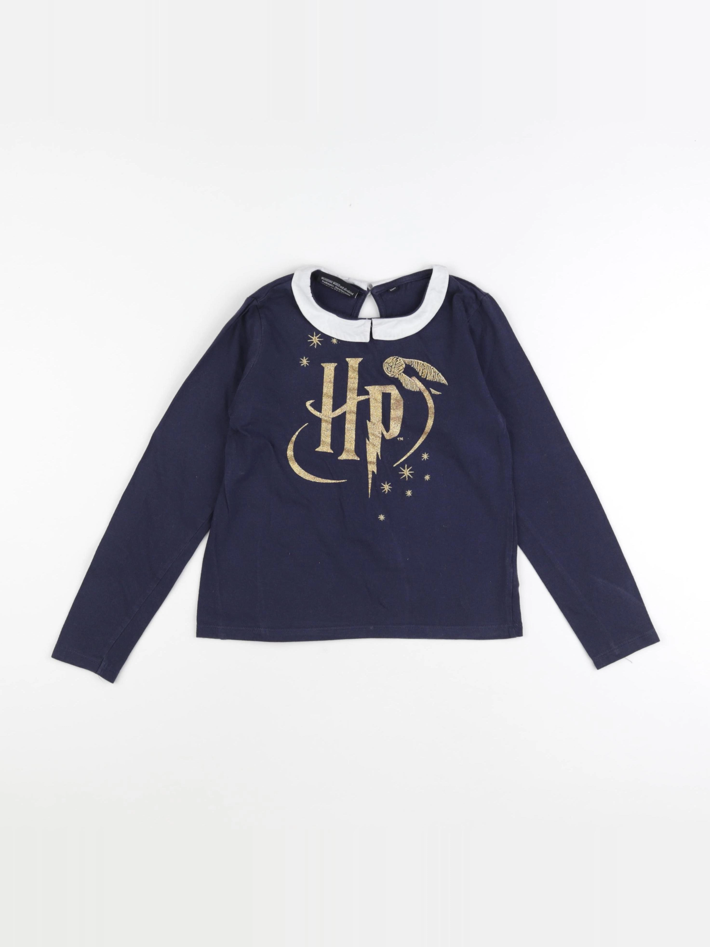 Cyrillus - tee-shirt bleu - 8 ans