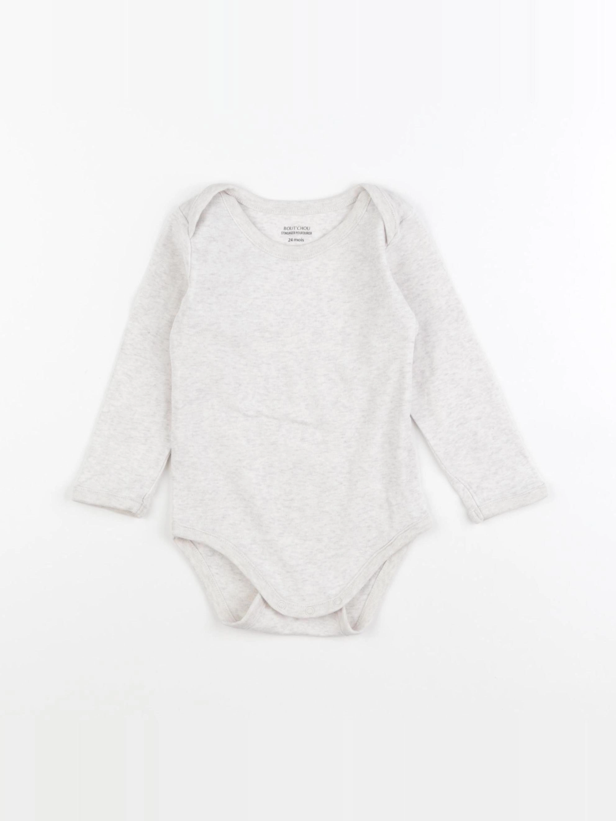 Boutchou - body gris - 24 mois
