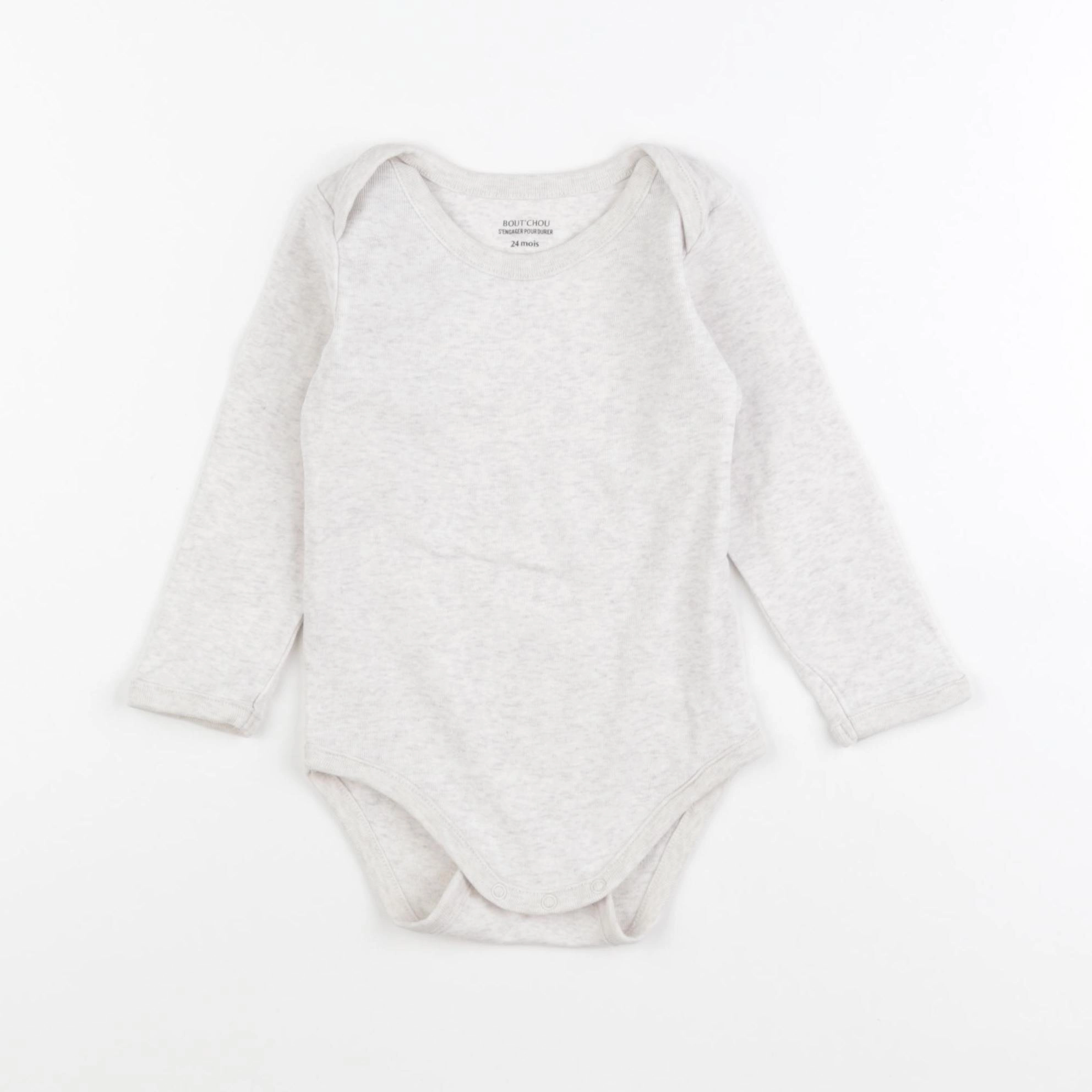 Boutchou - body gris - 24 mois