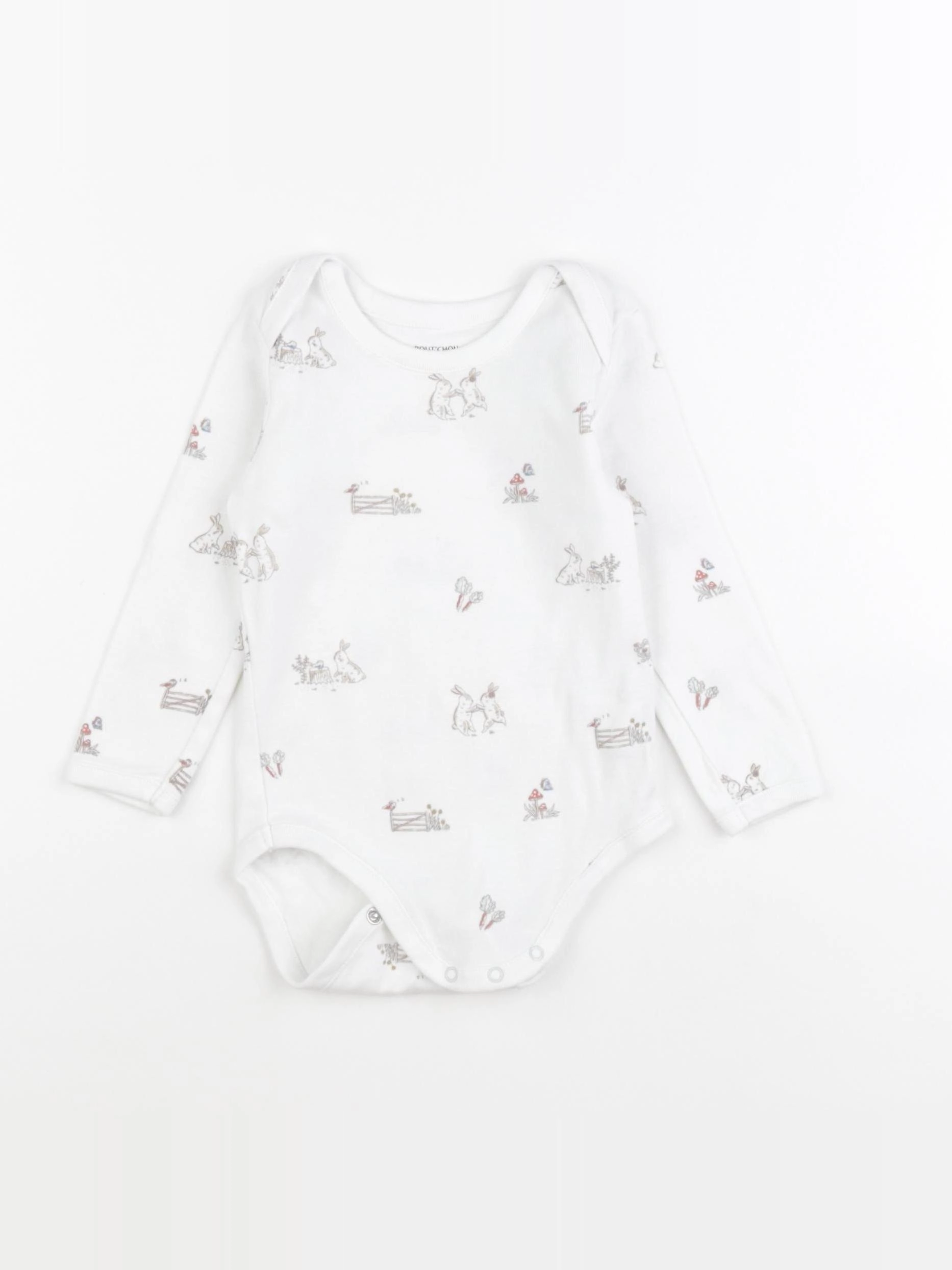 Boutchou - body blanc - 24 mois